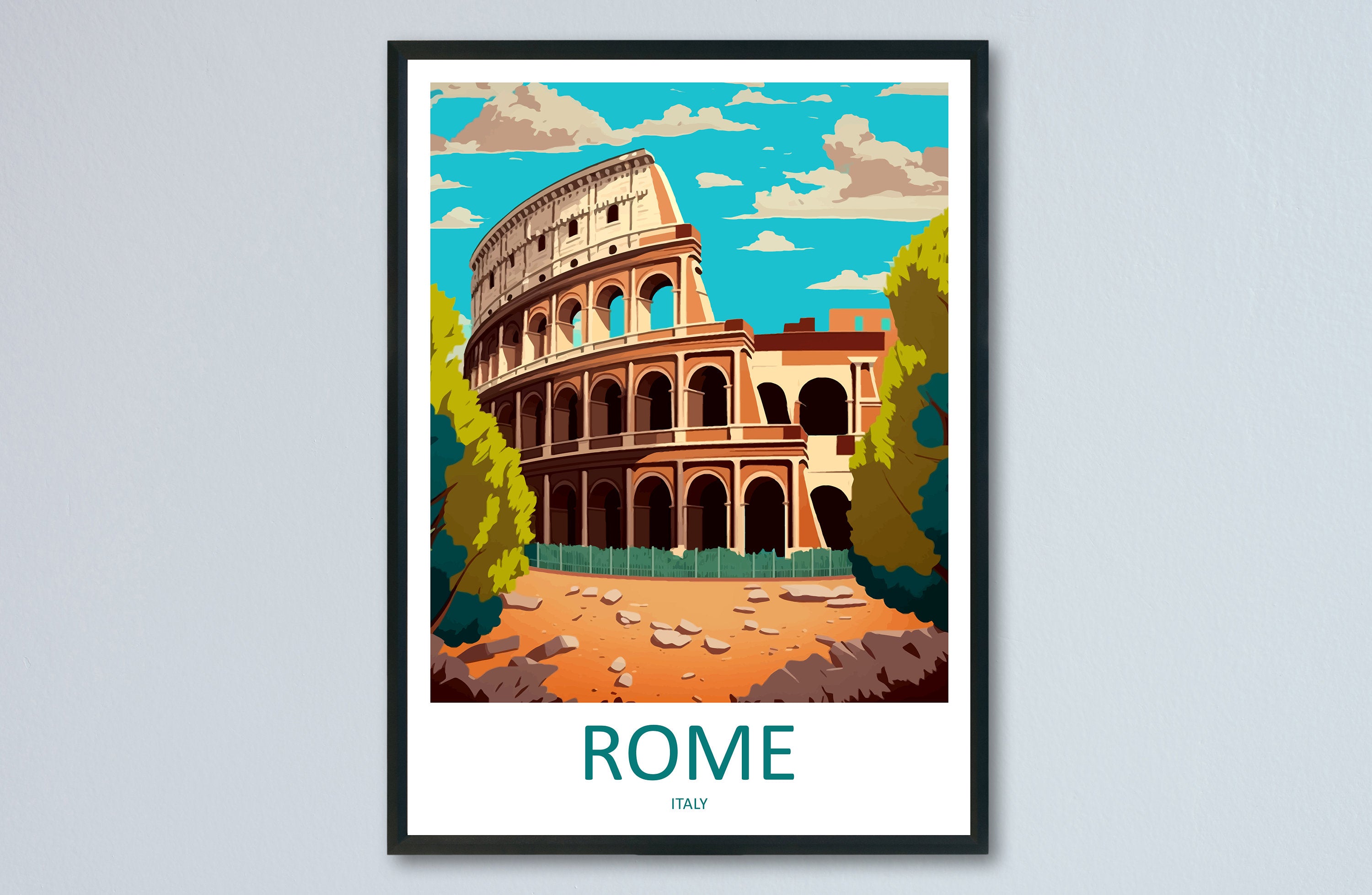 Rome Travel Print