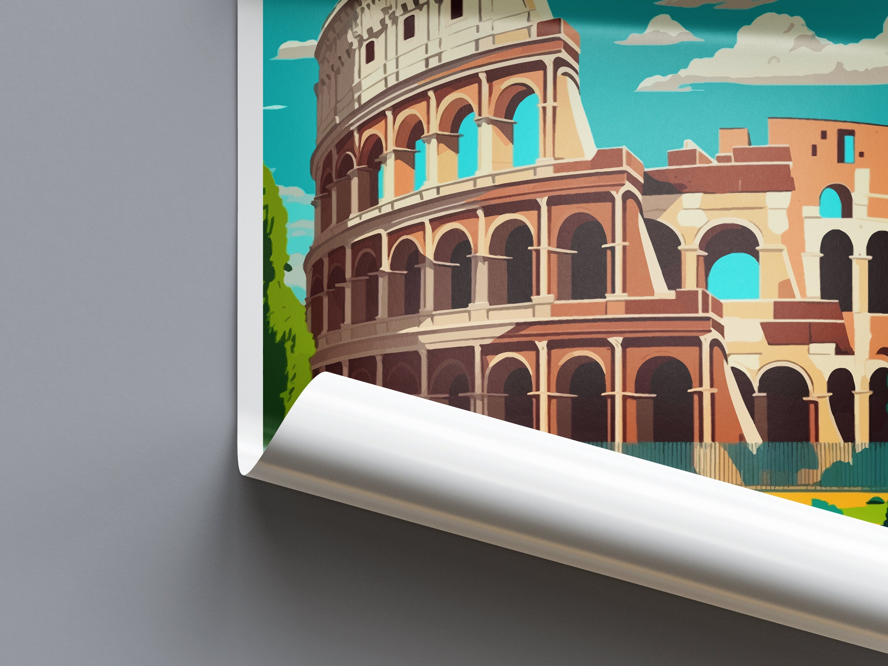 Rome Travel Print