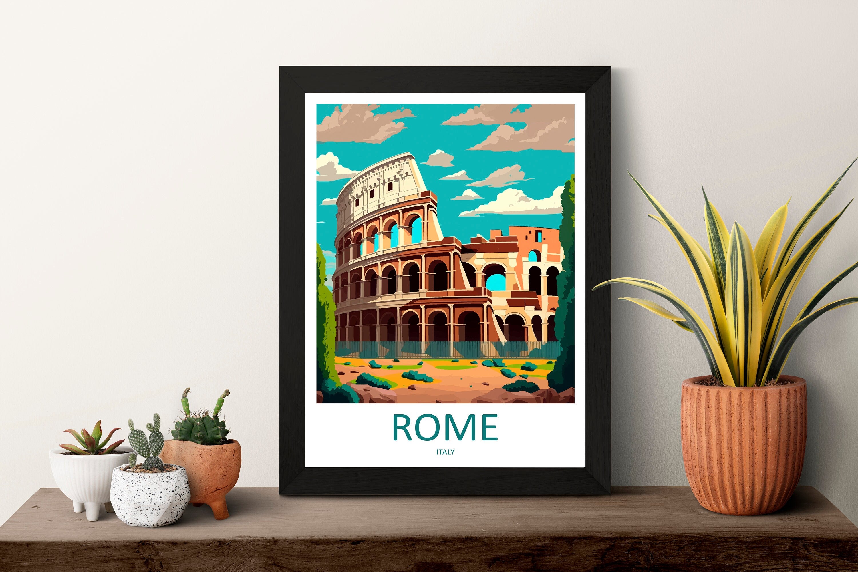 Rome Travel Print