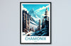 Chamonix Travel Print