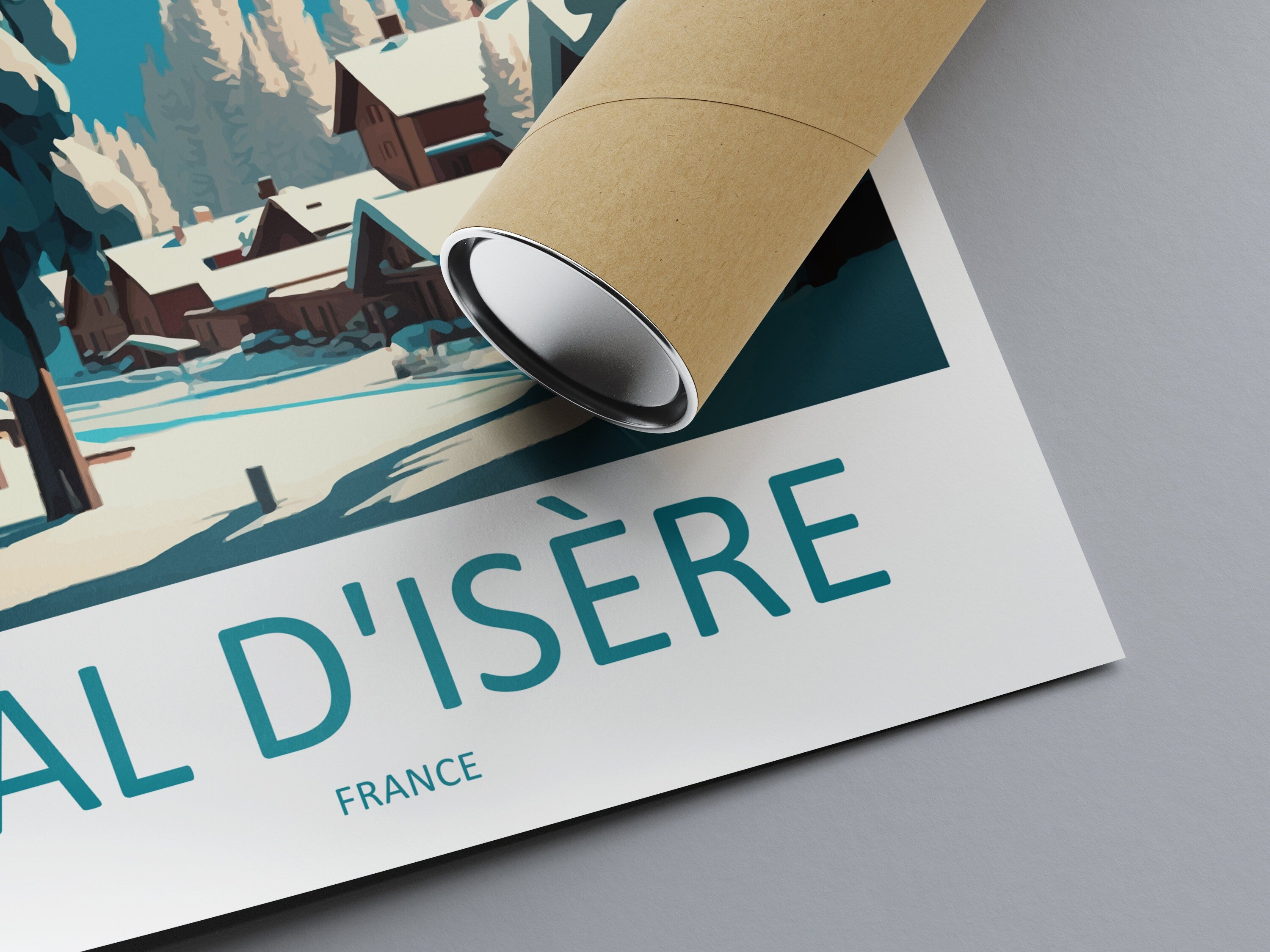 Val d'isere Travel Print