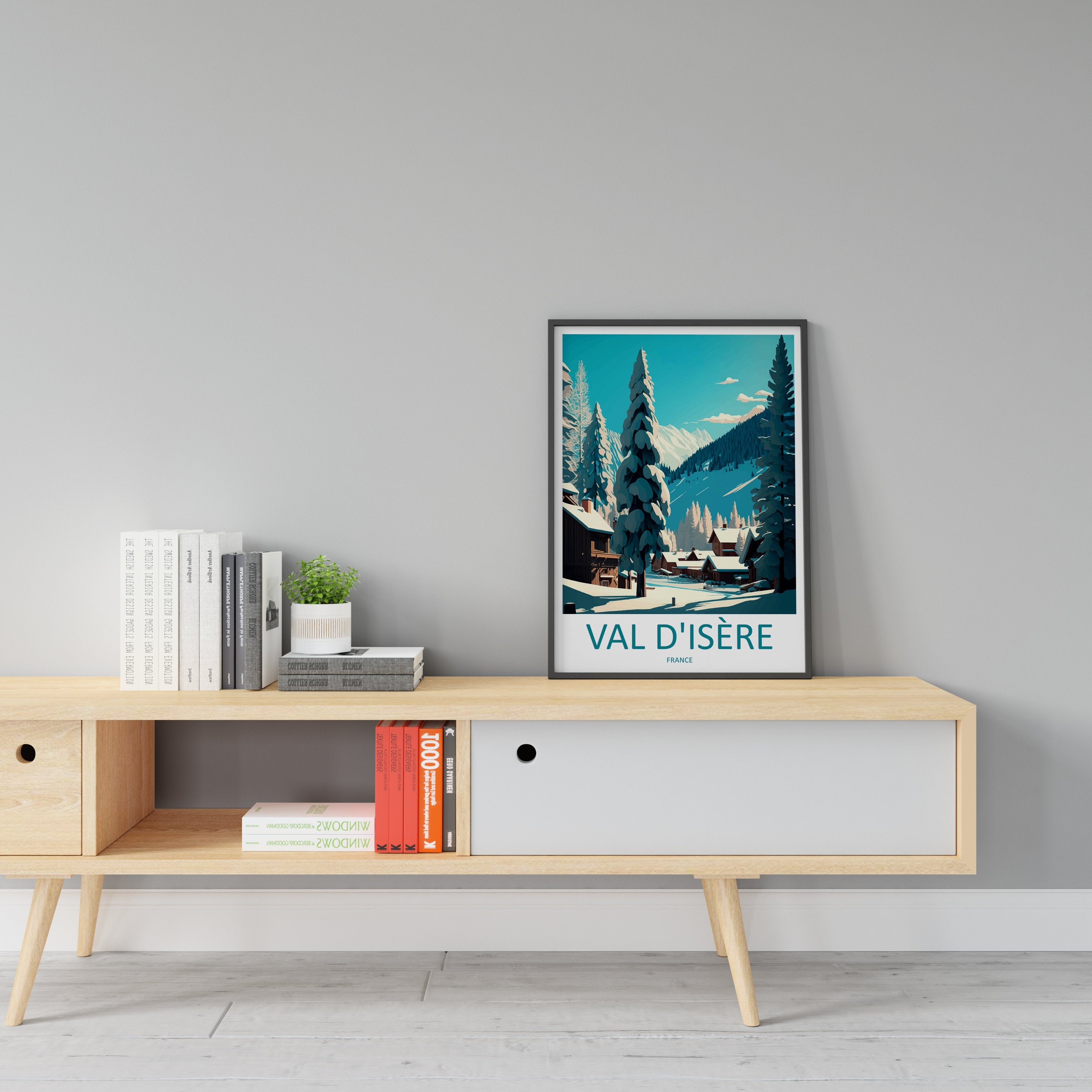 Val d'isere Travel Print