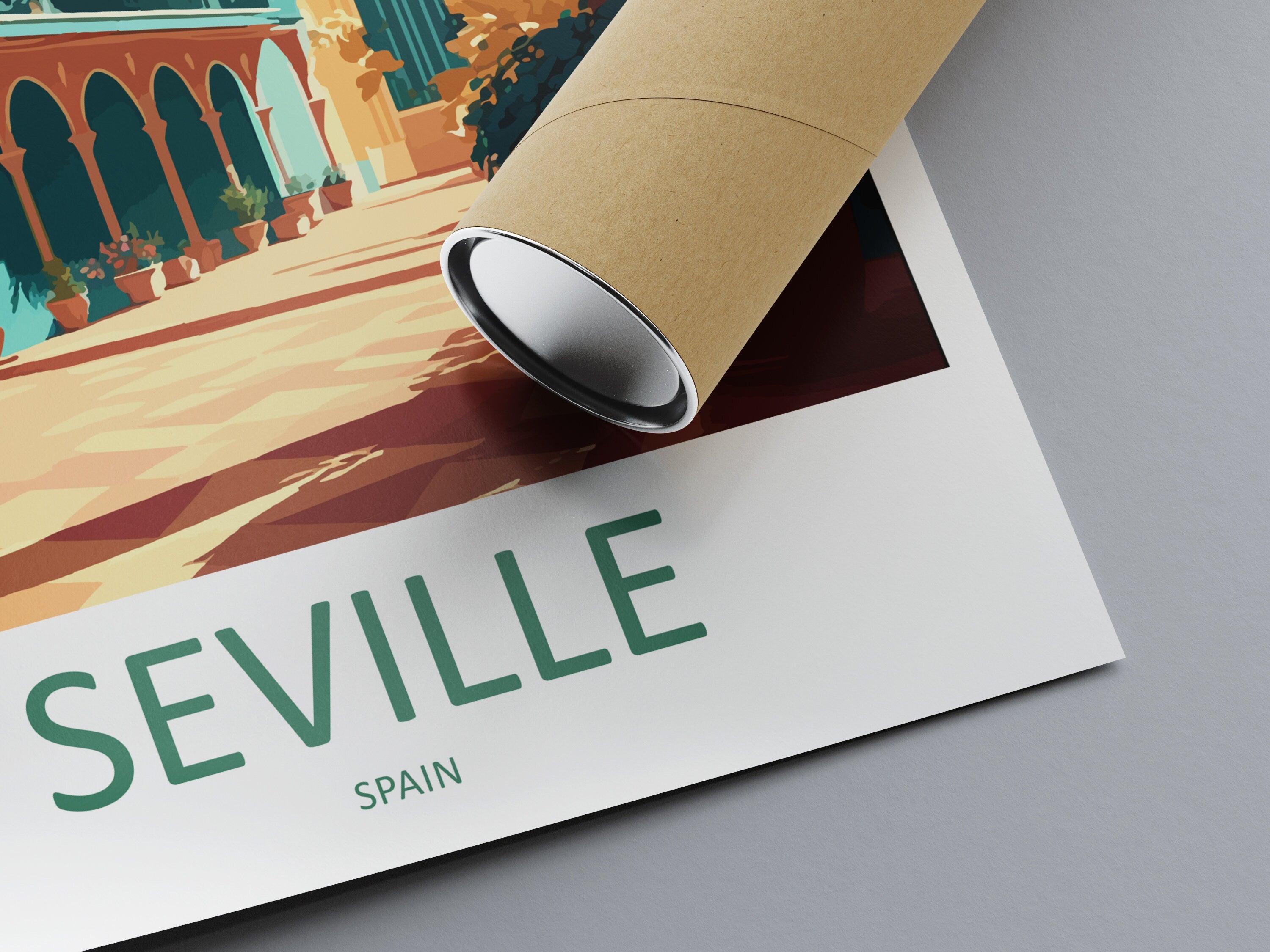 Seville Travel Print