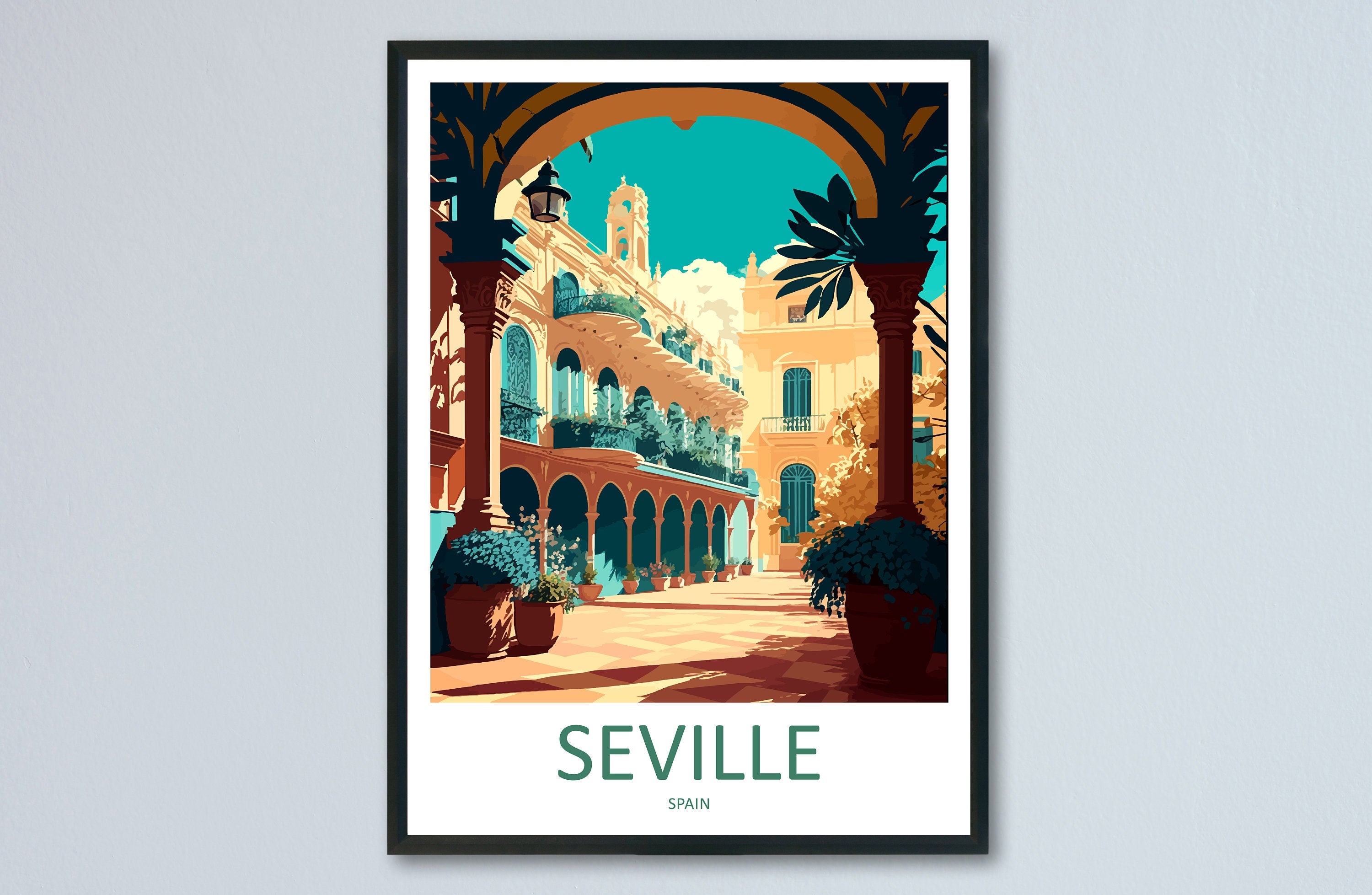 Seville Travel Print