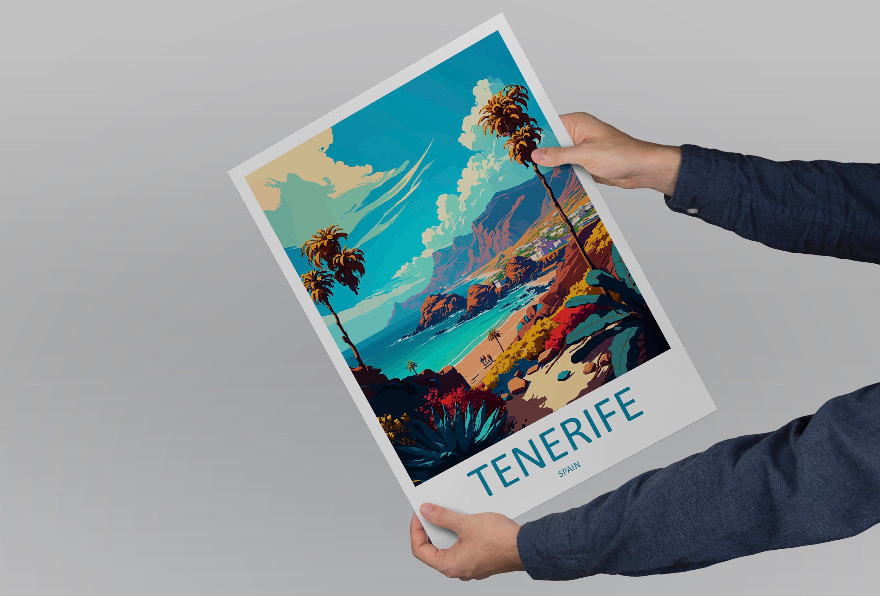 Tenerife Travel Print