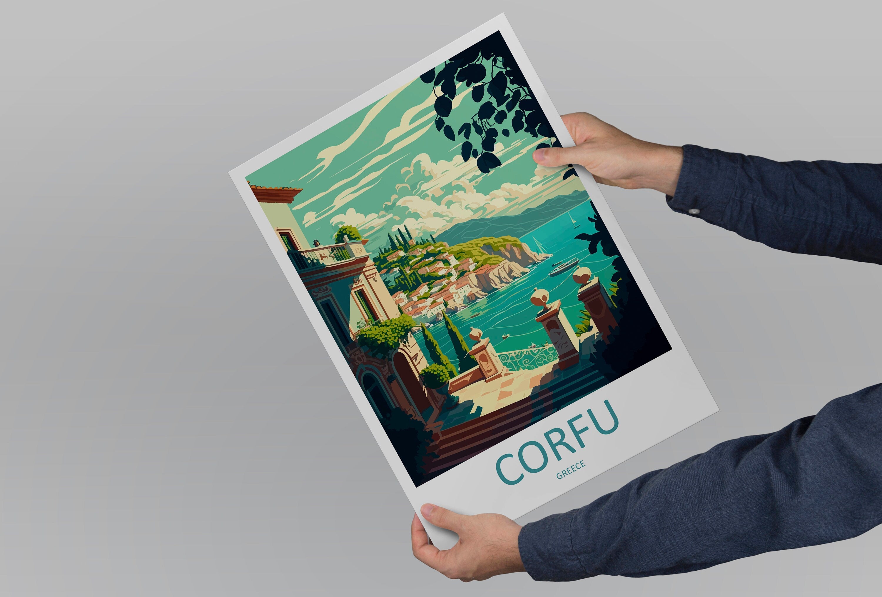 Corfu Travel Print