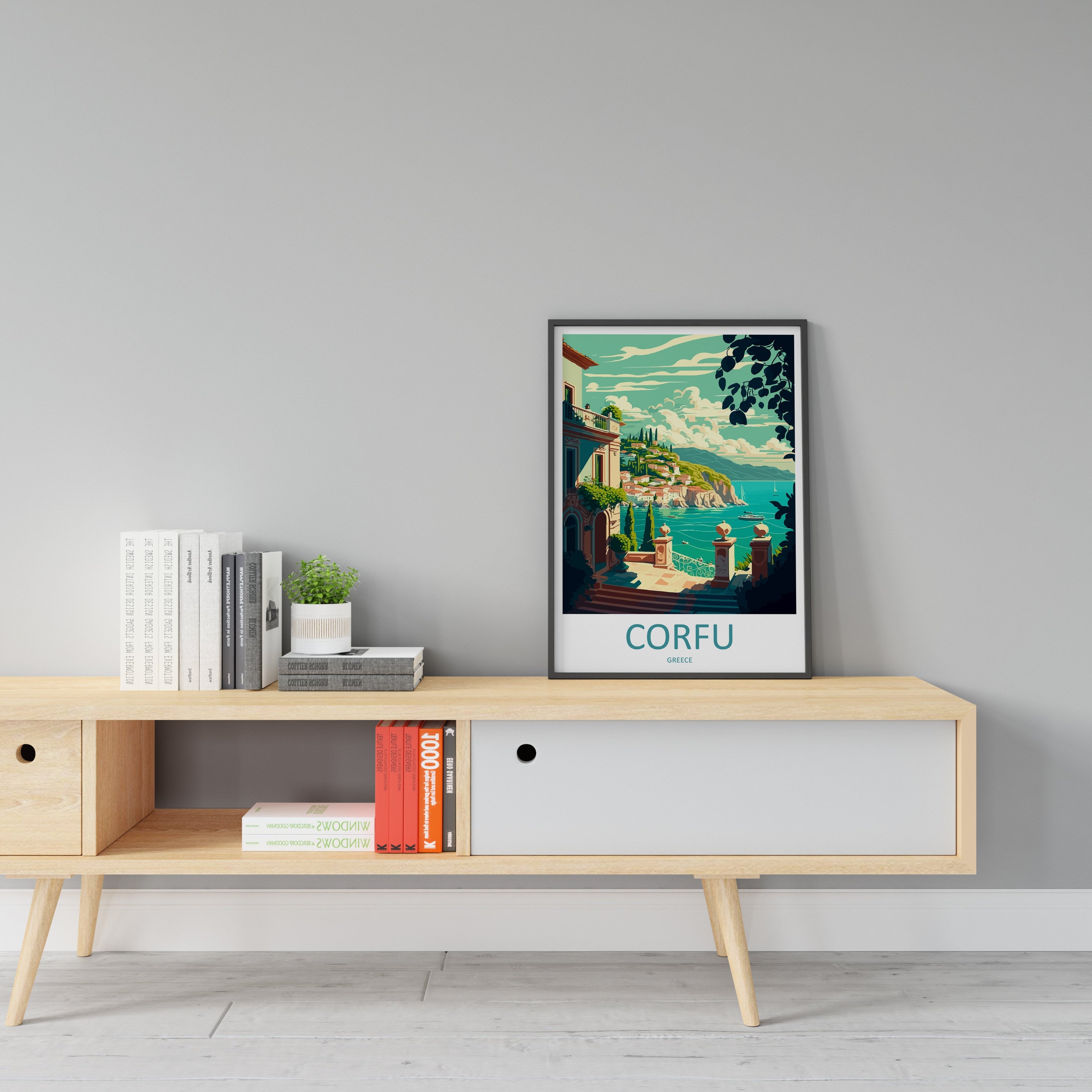 Corfu Travel Print