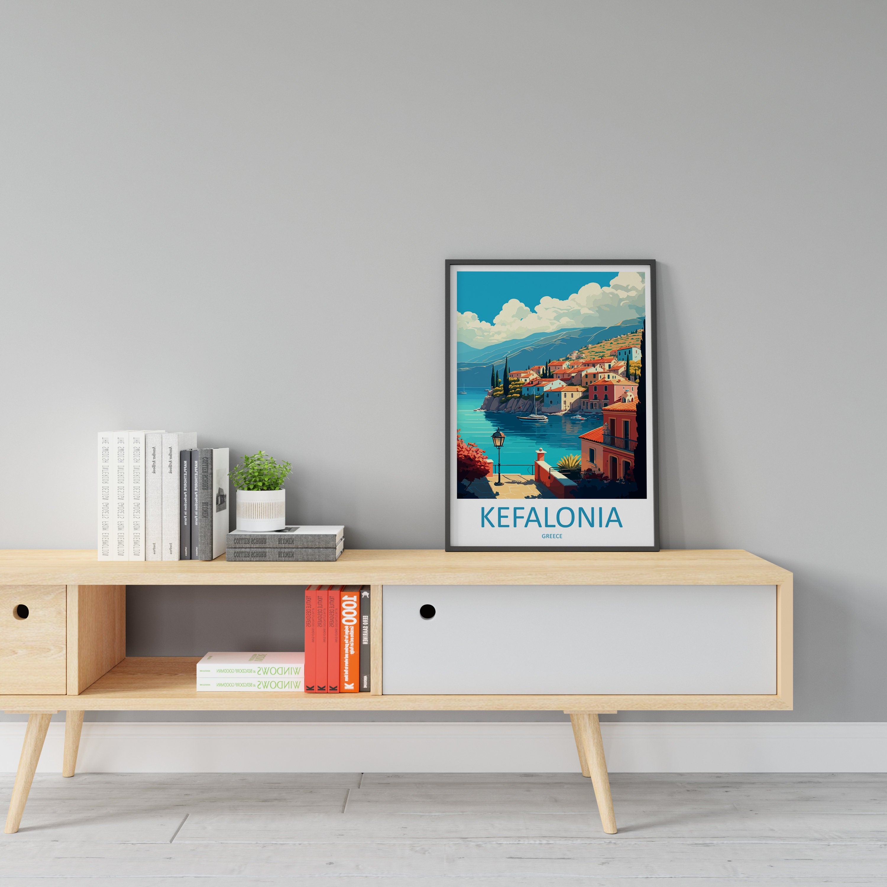 Kefalonia Travel Print