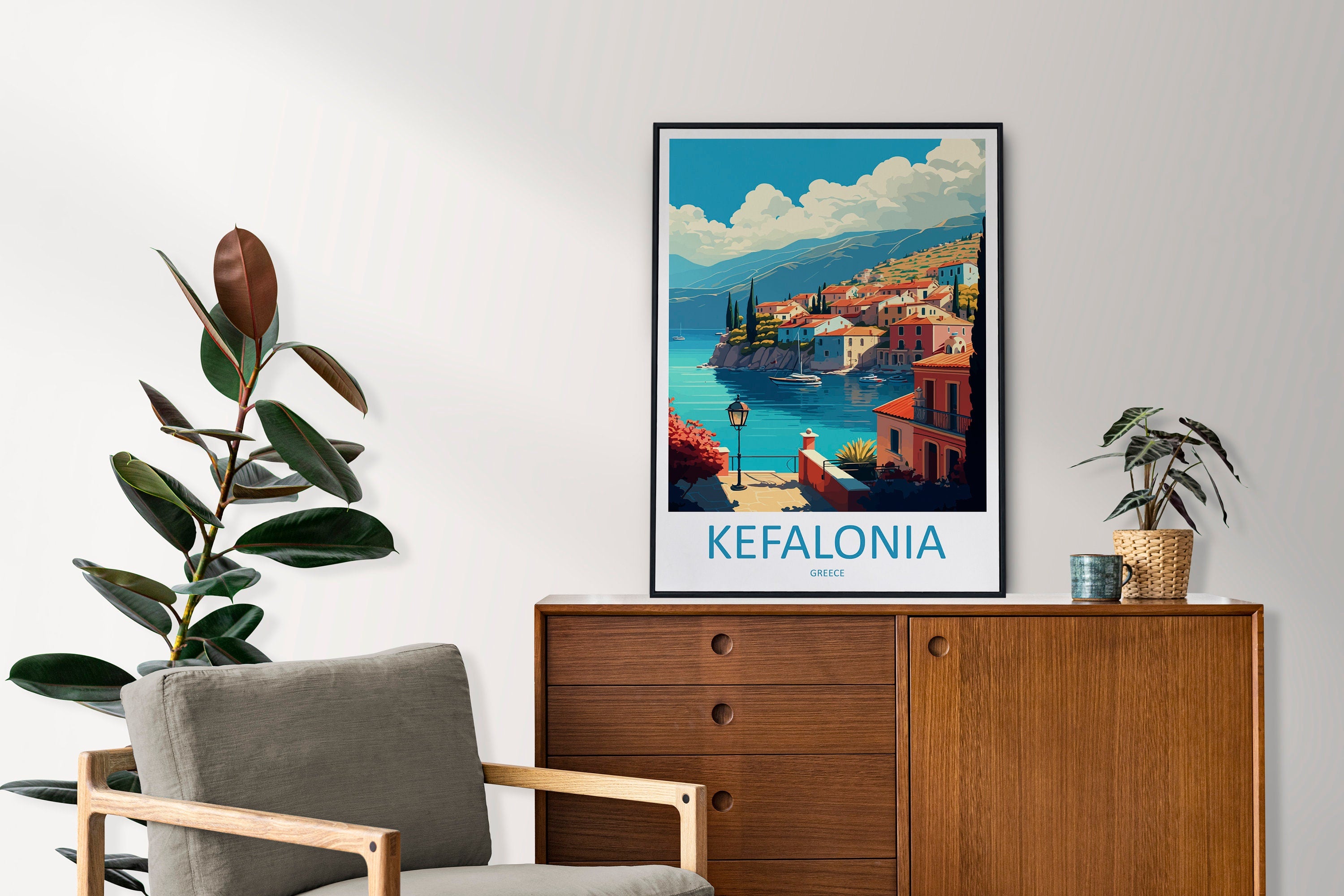 Kefalonia Travel Print