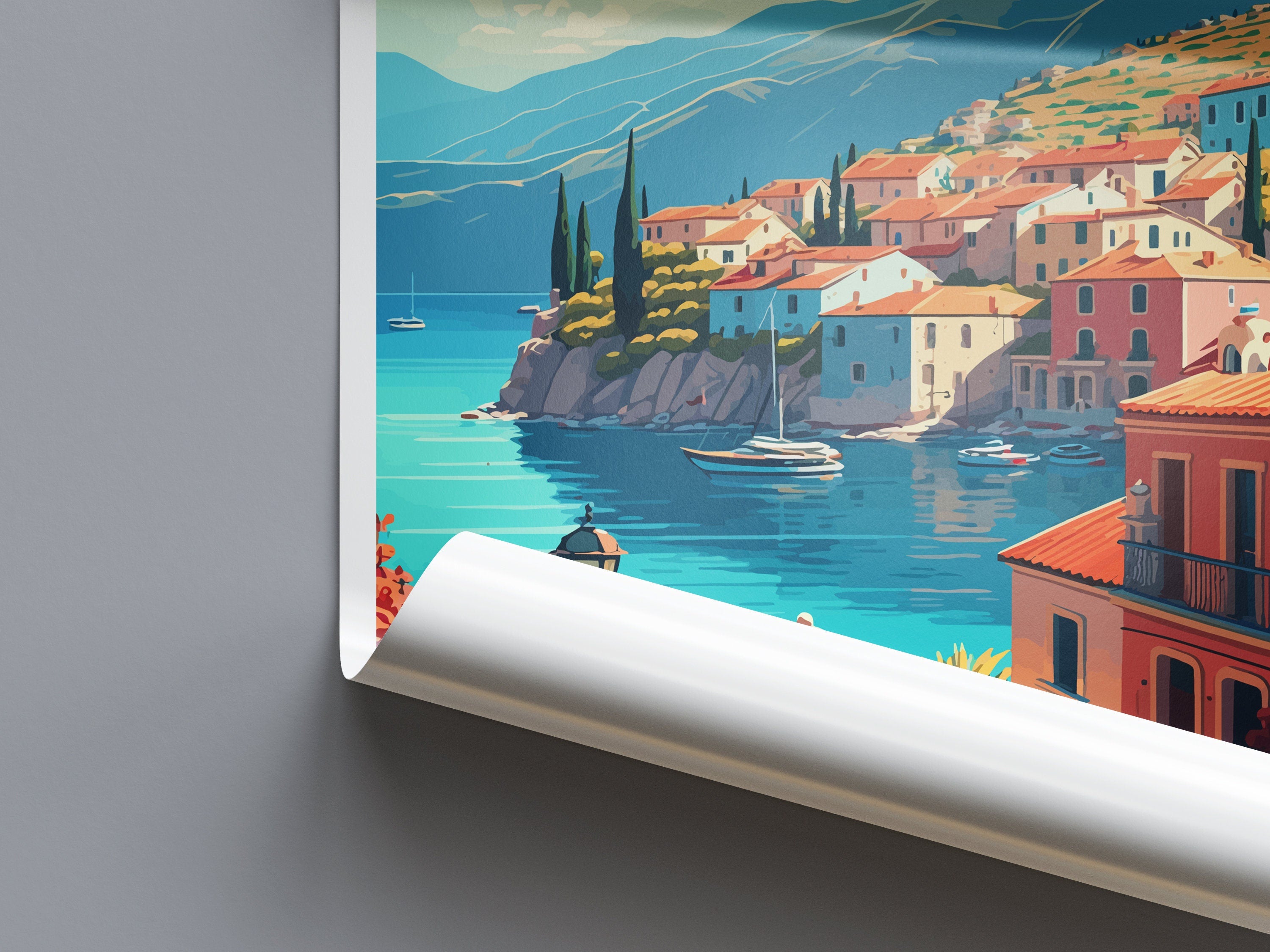 Kefalonia Travel Print