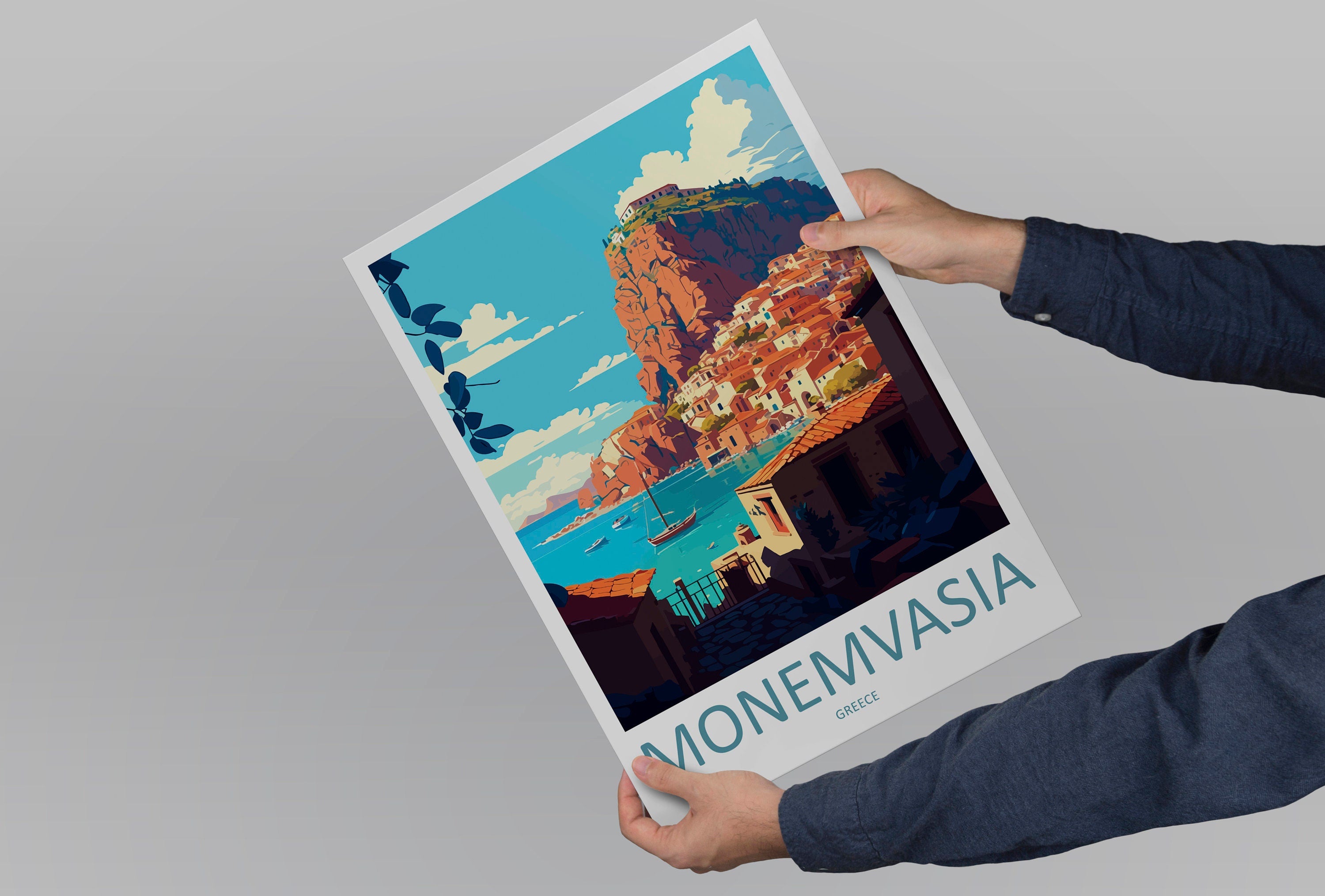 Monemvasia Travel Print