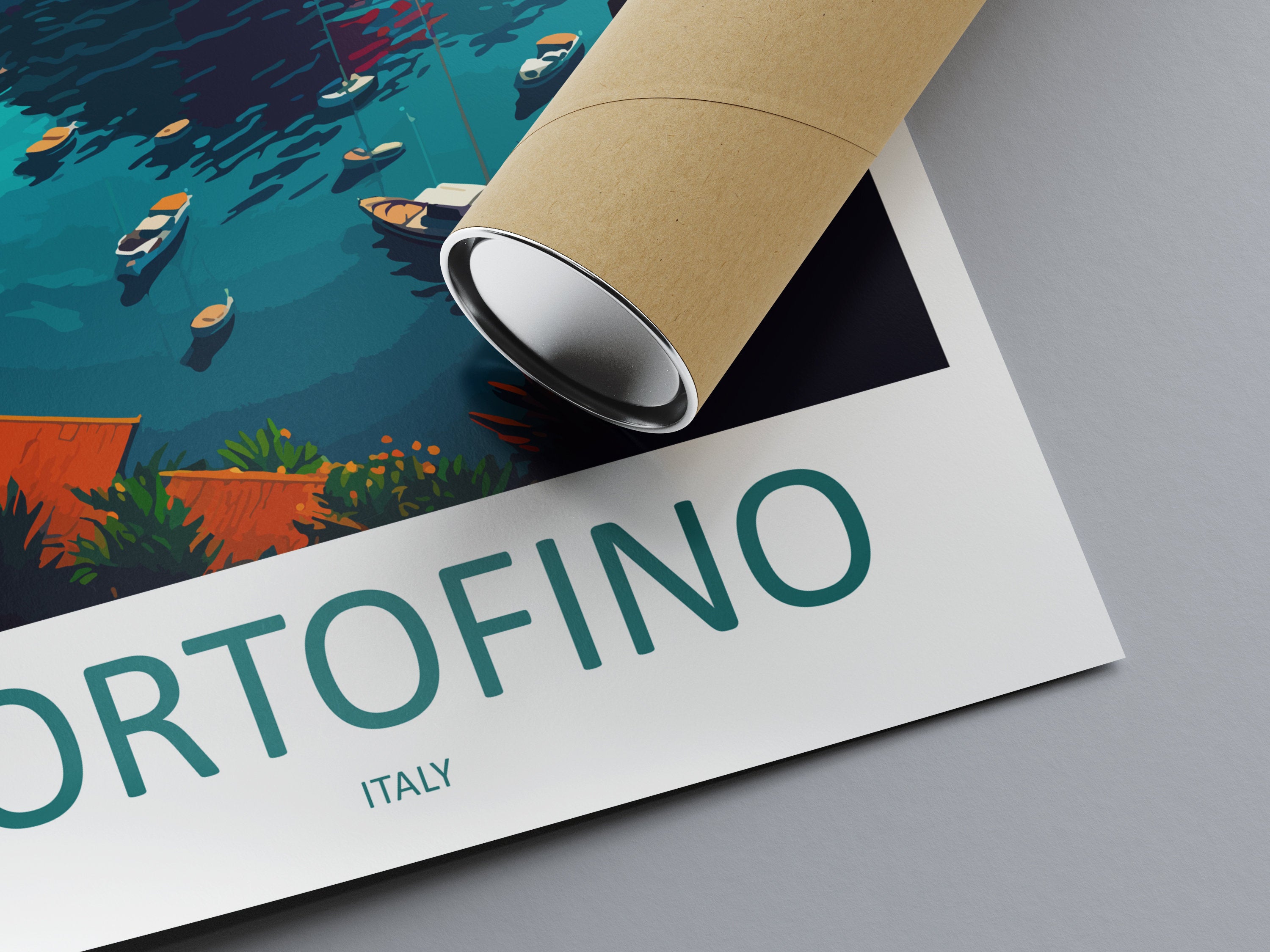 Portofino Travel Print