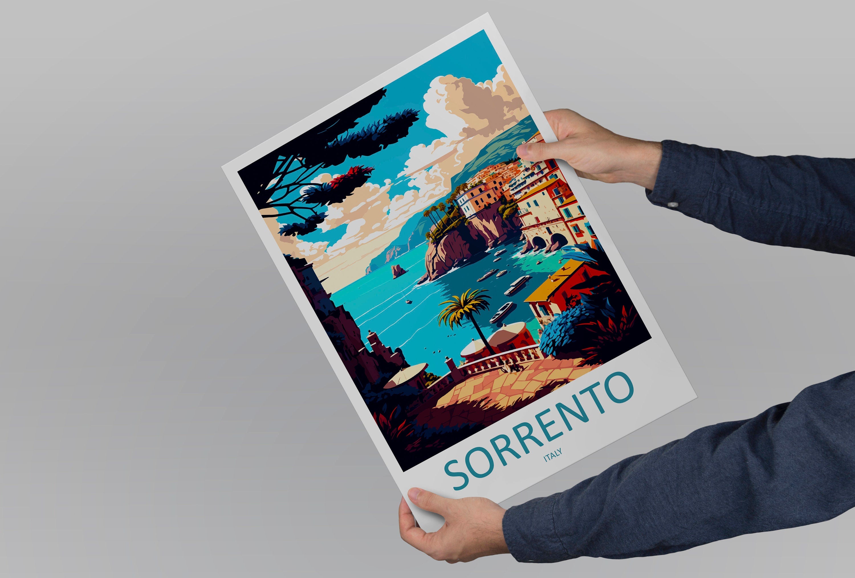 Sorrento Travel Print