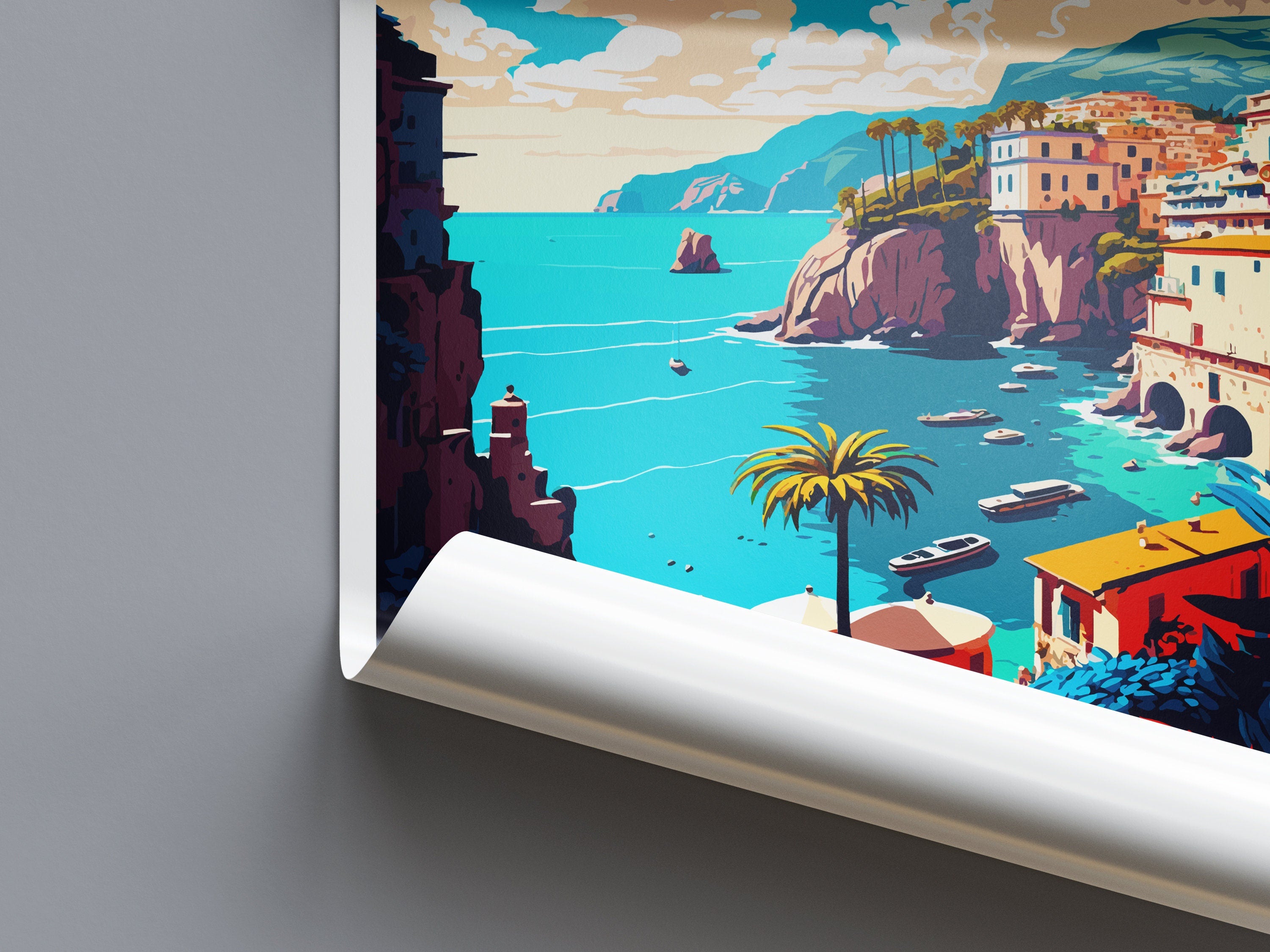 Sorrento Travel Print