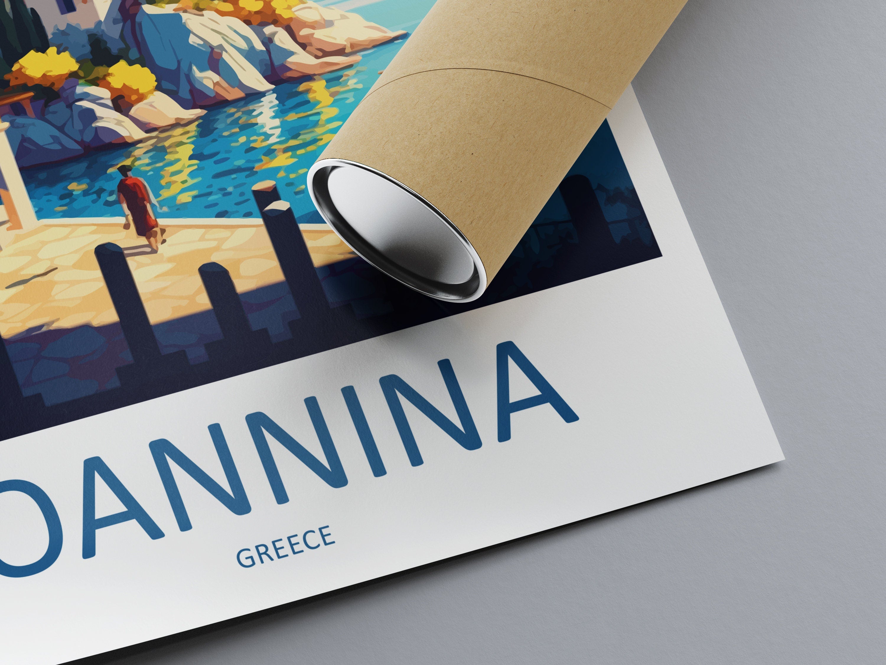 Ioannina Travel Print