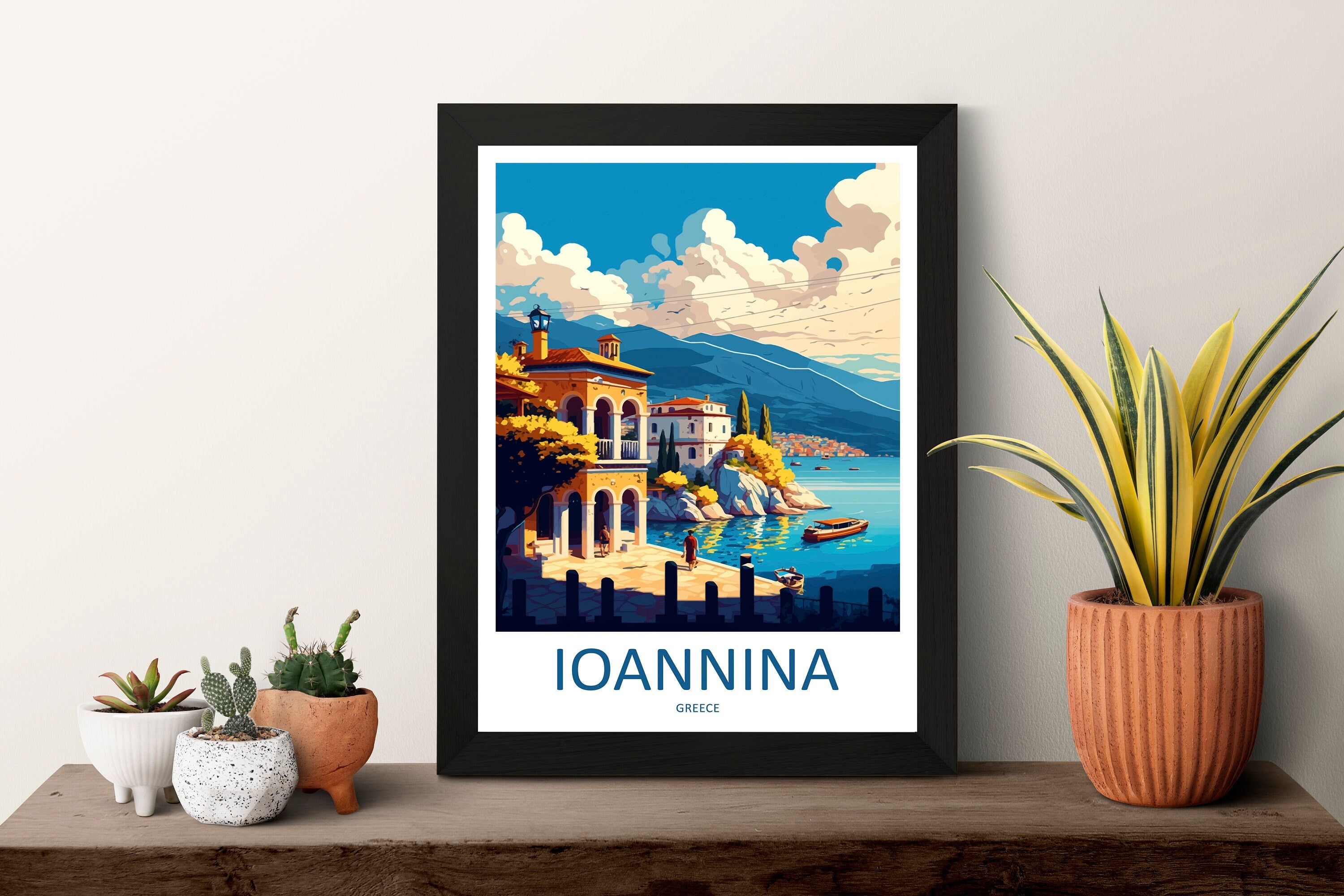 Ioannina Travel Print