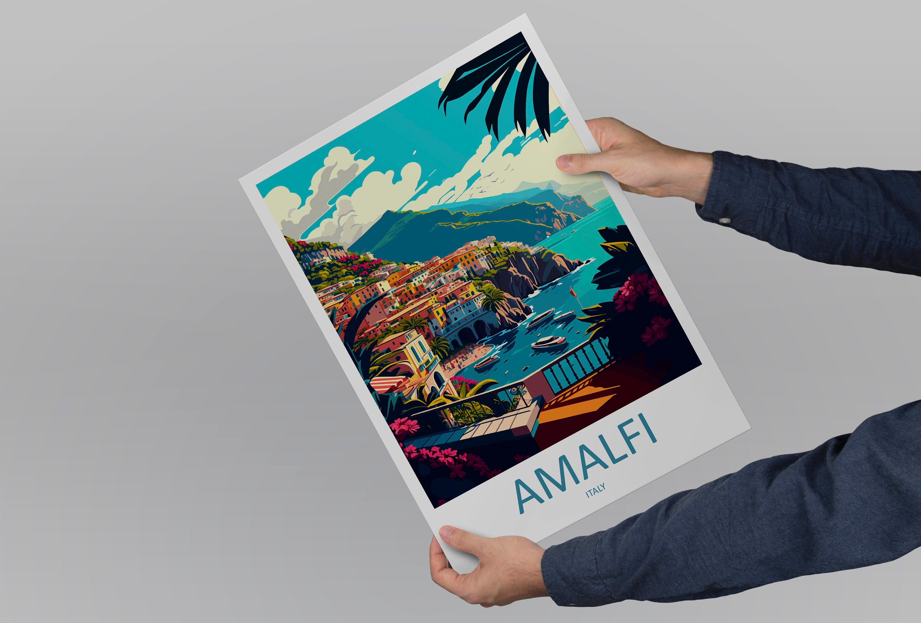 Amalfi Travel Print