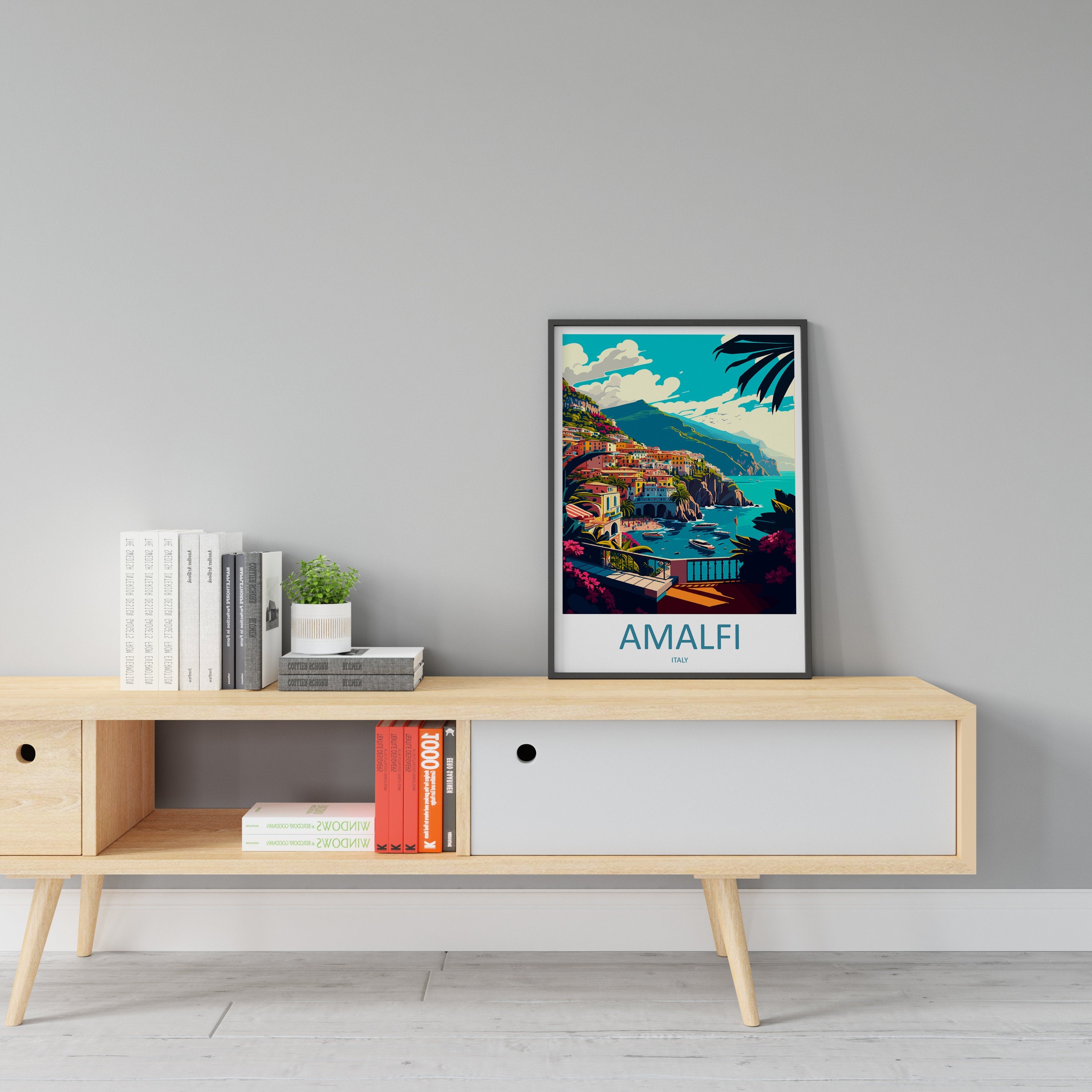 Amalfi Travel Print