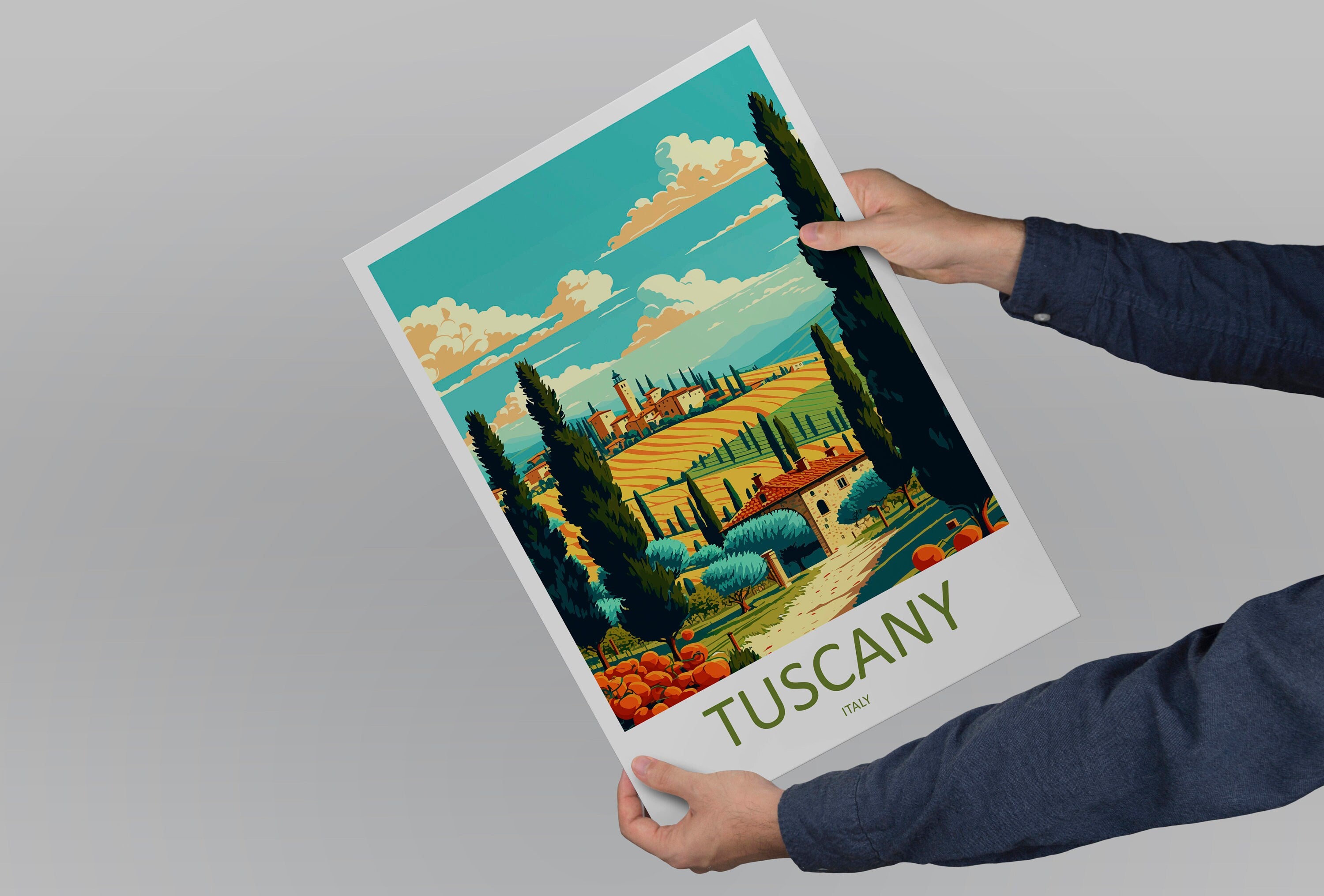 Tuscany Travel Print