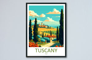 Tuscany Travel Print