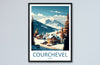 Courchevel Travel Print