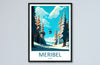 Meribel Travel Print