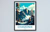 Chamonix Travel Print