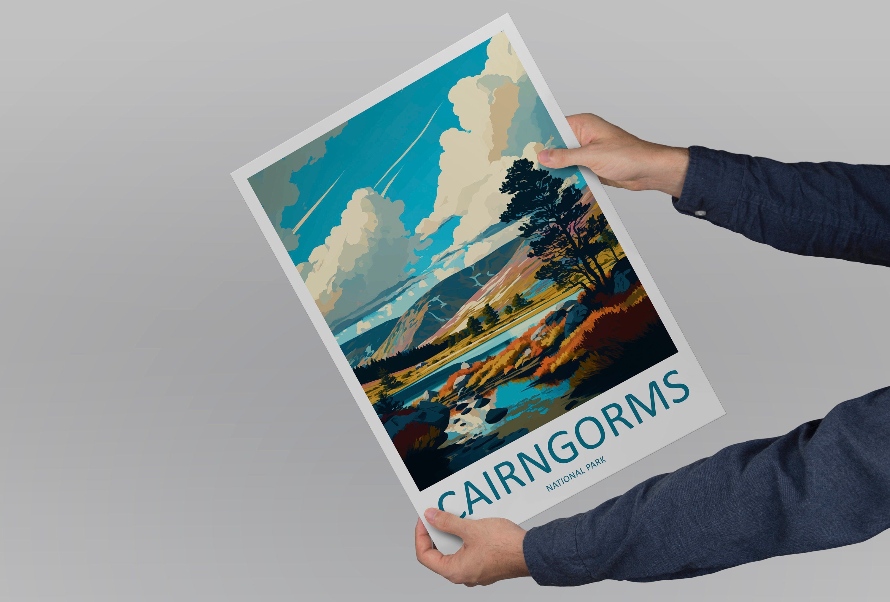 Cairngorms Travel Print