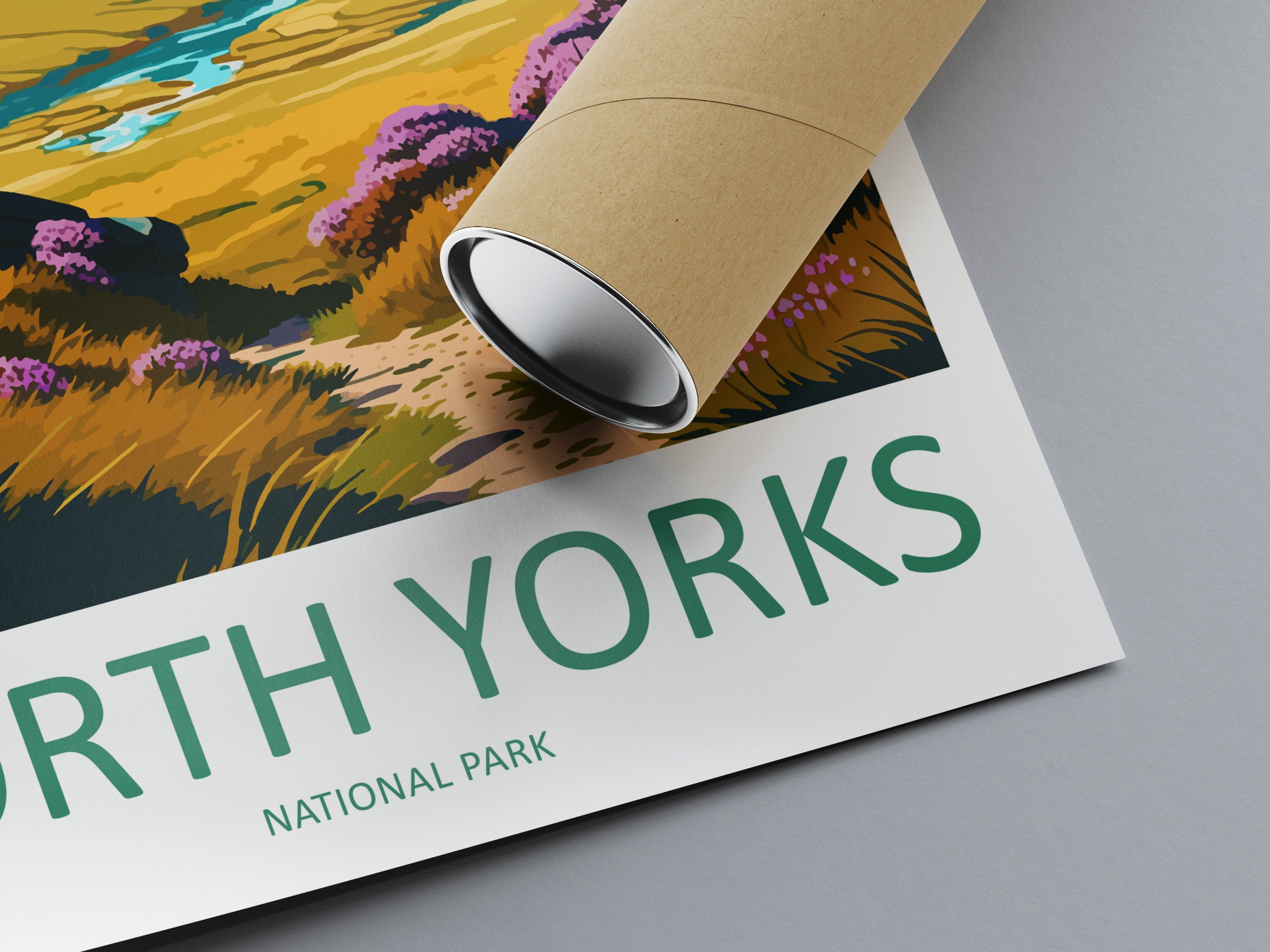 North York Moors Travel Print