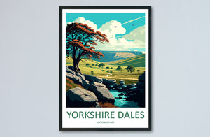 Yorkshire Dales Travel Print