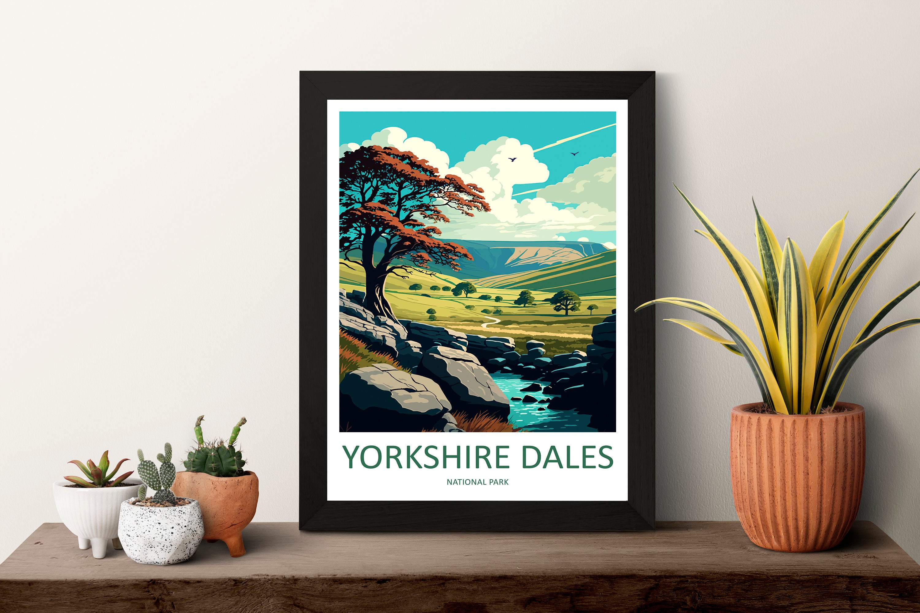 Yorkshire Dales Travel Print