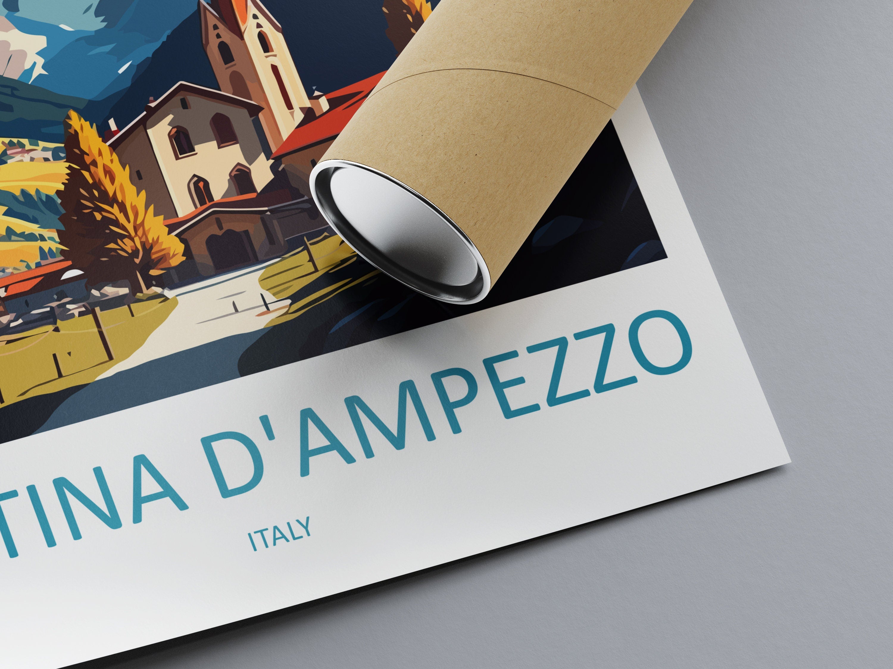 Cortina d'ampezzo Travel Print