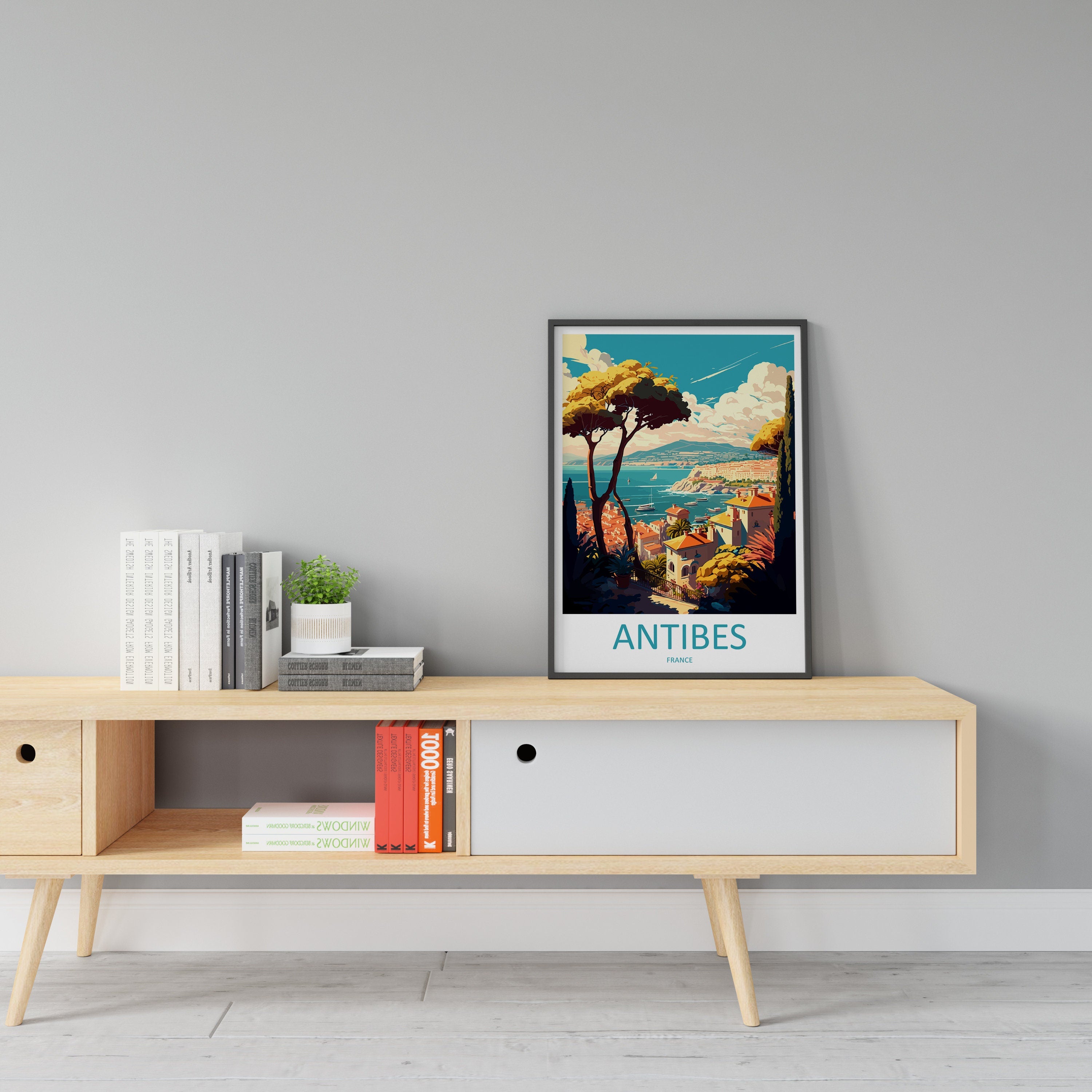 Antibes Travel Print