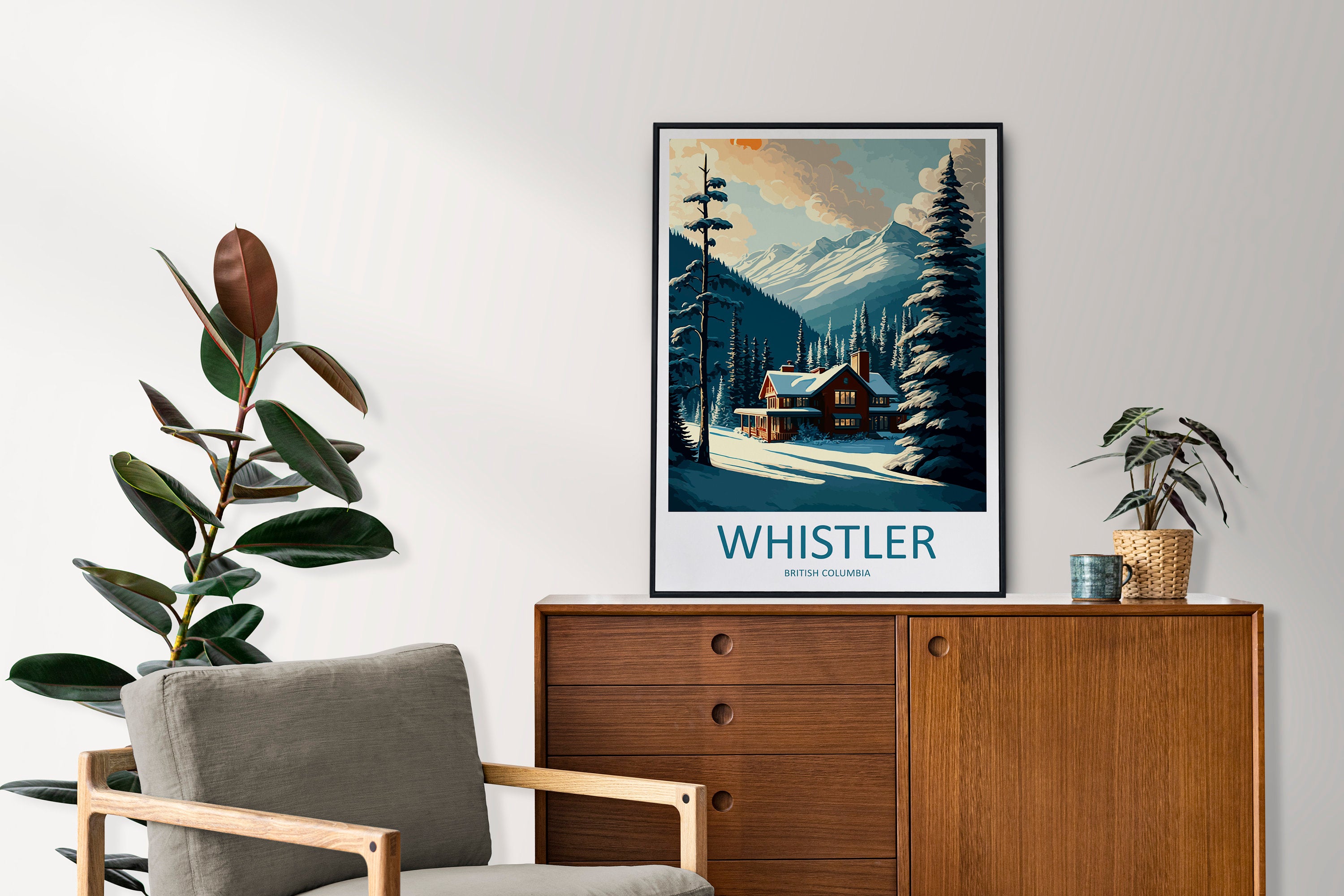 Whistler Travel Print