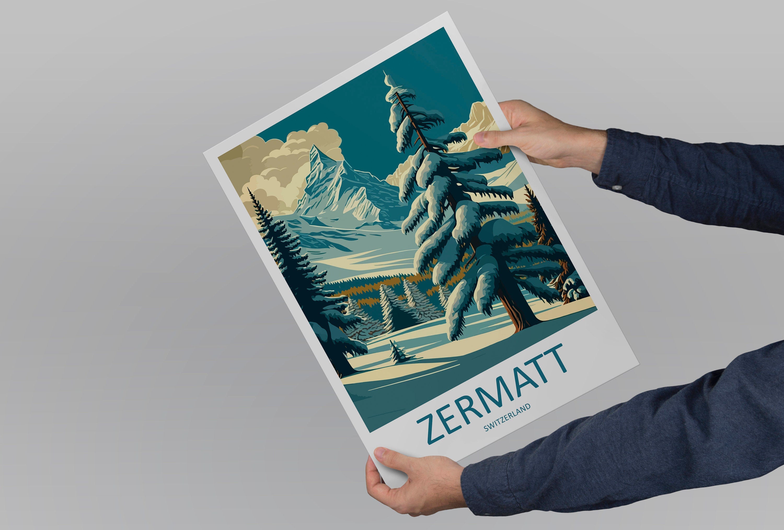 Zermatt Travel Print