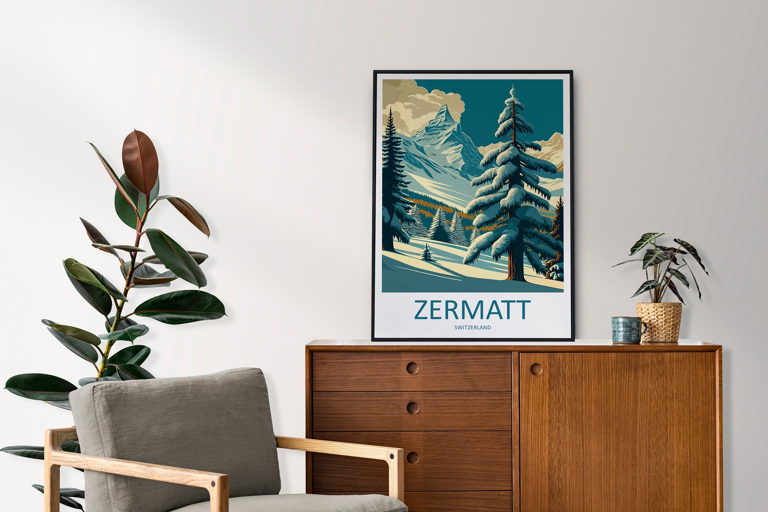 Zermatt Travel Print