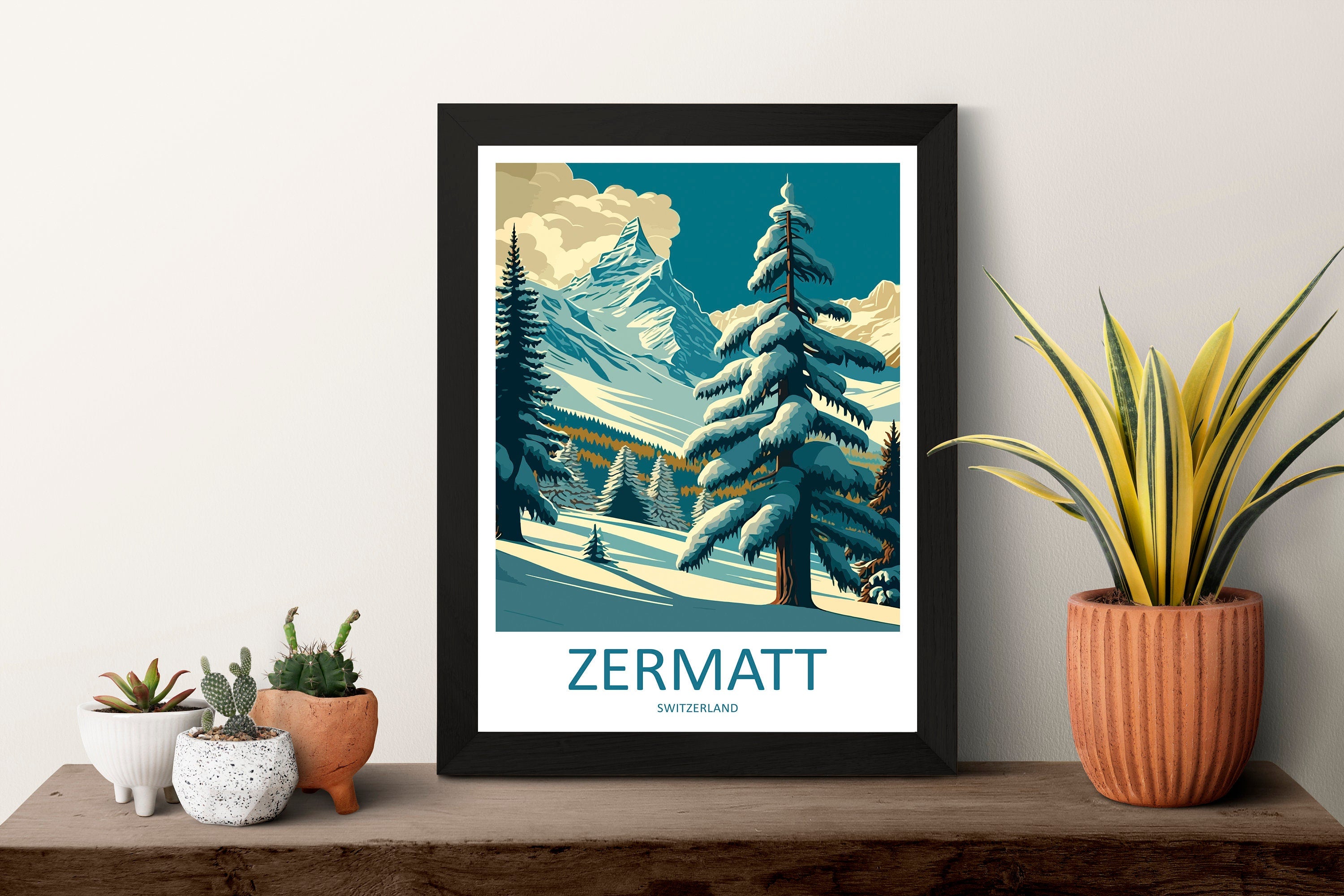 Zermatt Travel Print