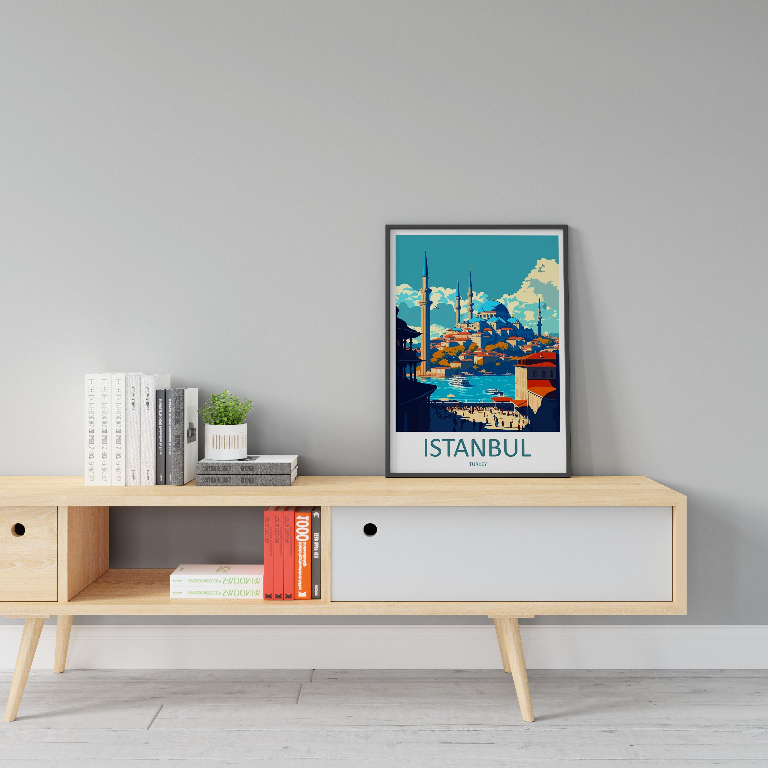 Istanbul Travel Print