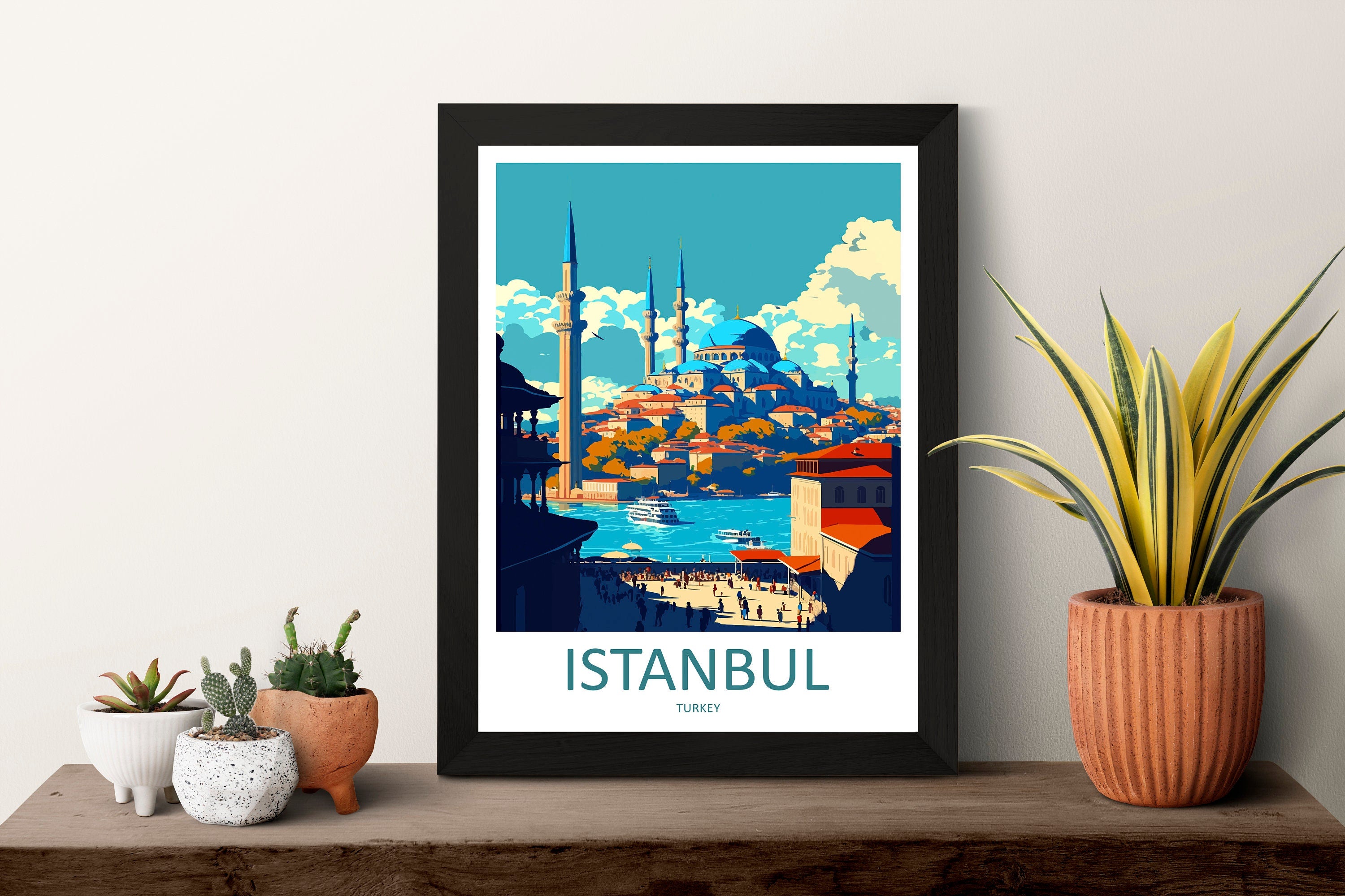 Istanbul Travel Print