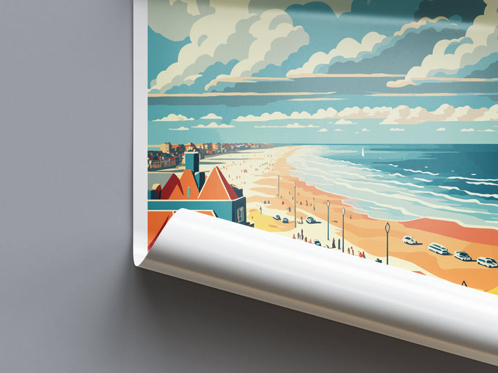 Zandvoort Travel Print Wall Art Zandvoort Wall Hanging Home Decoration Zandvoort Gift Art Lovers Wall Art Print Art Zandvoort Wall Hanging