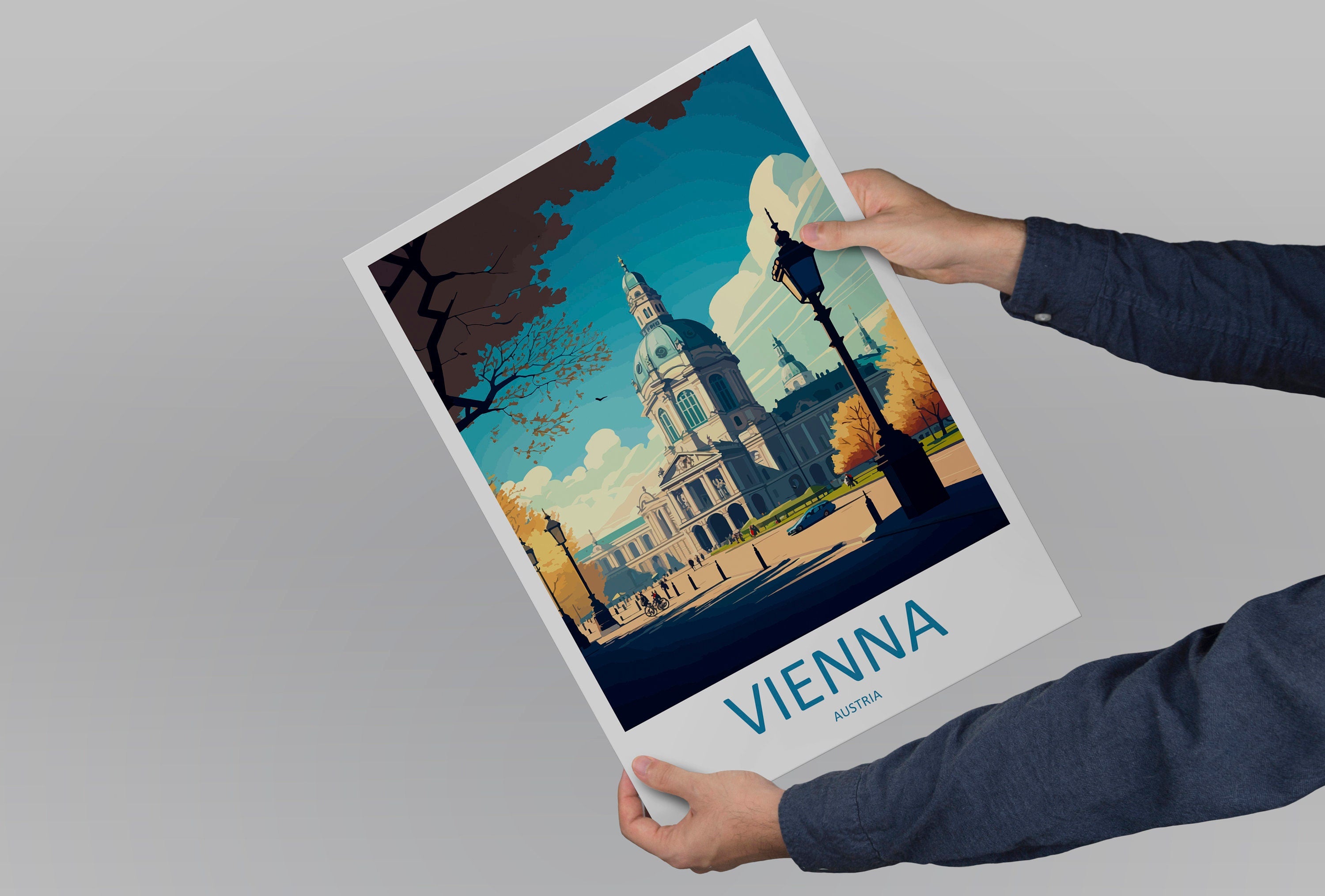 Vienna Travel Print