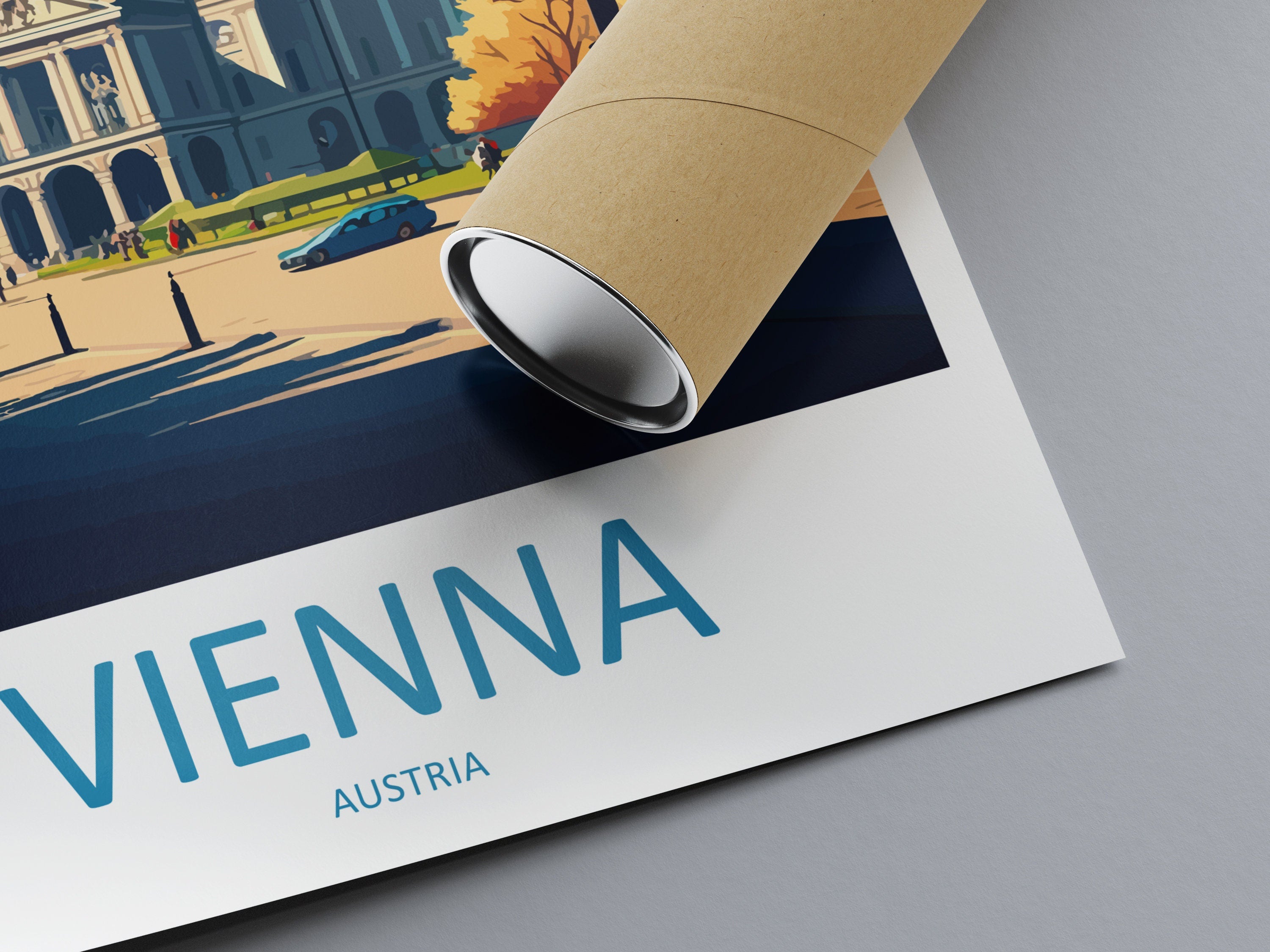 Vienna Travel Print