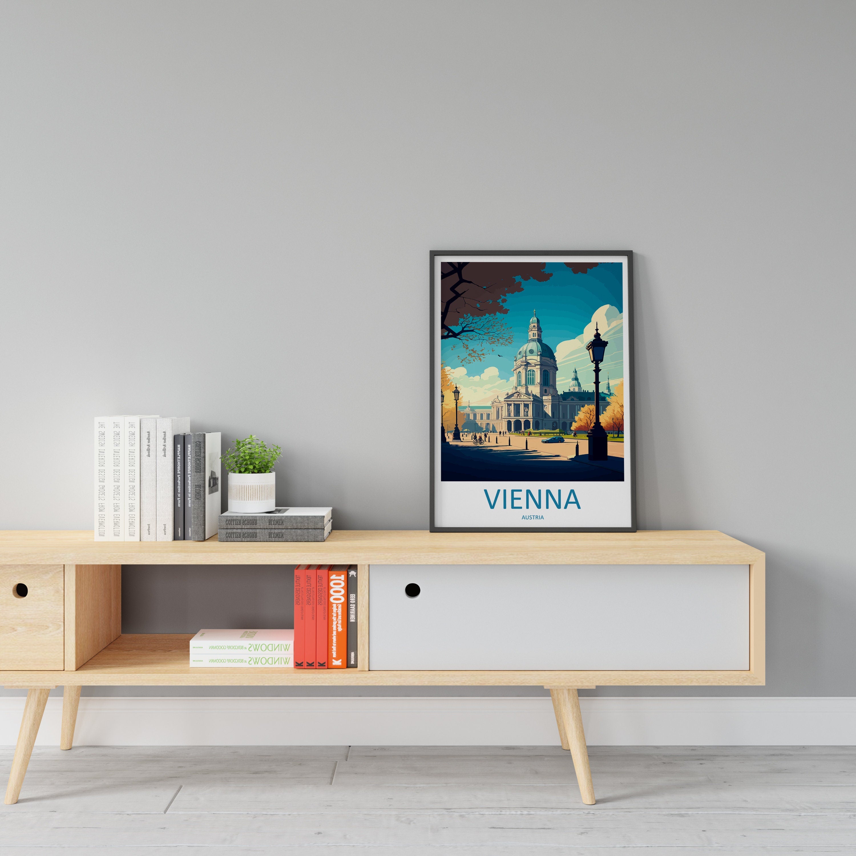 Vienna Travel Print