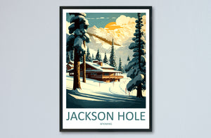 Jackson Hole Travel Print