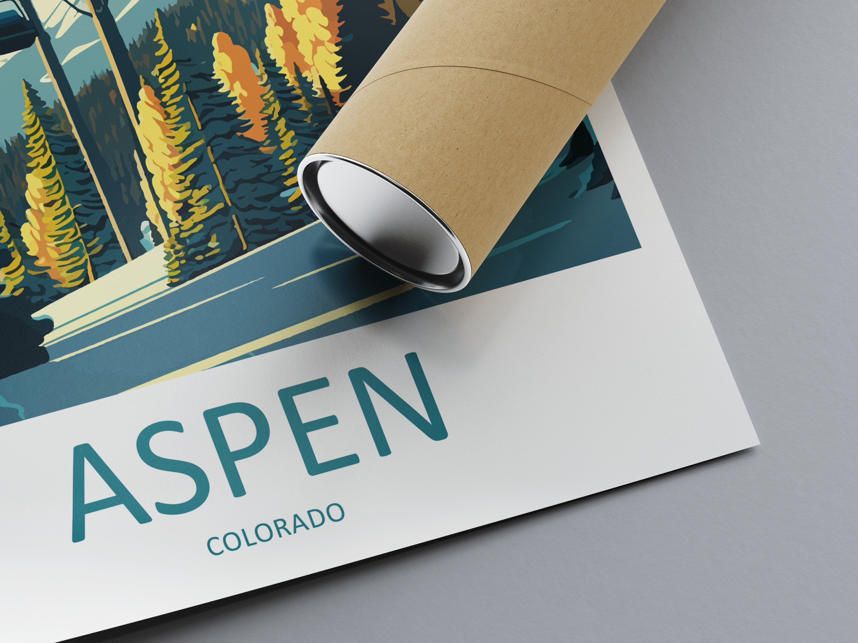 Aspen Travel Print