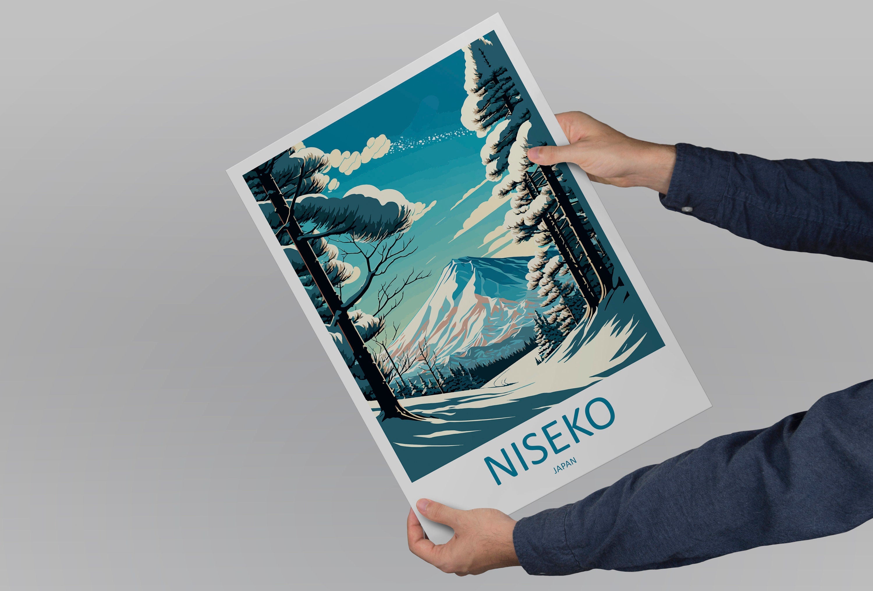 Niseko Travel Print