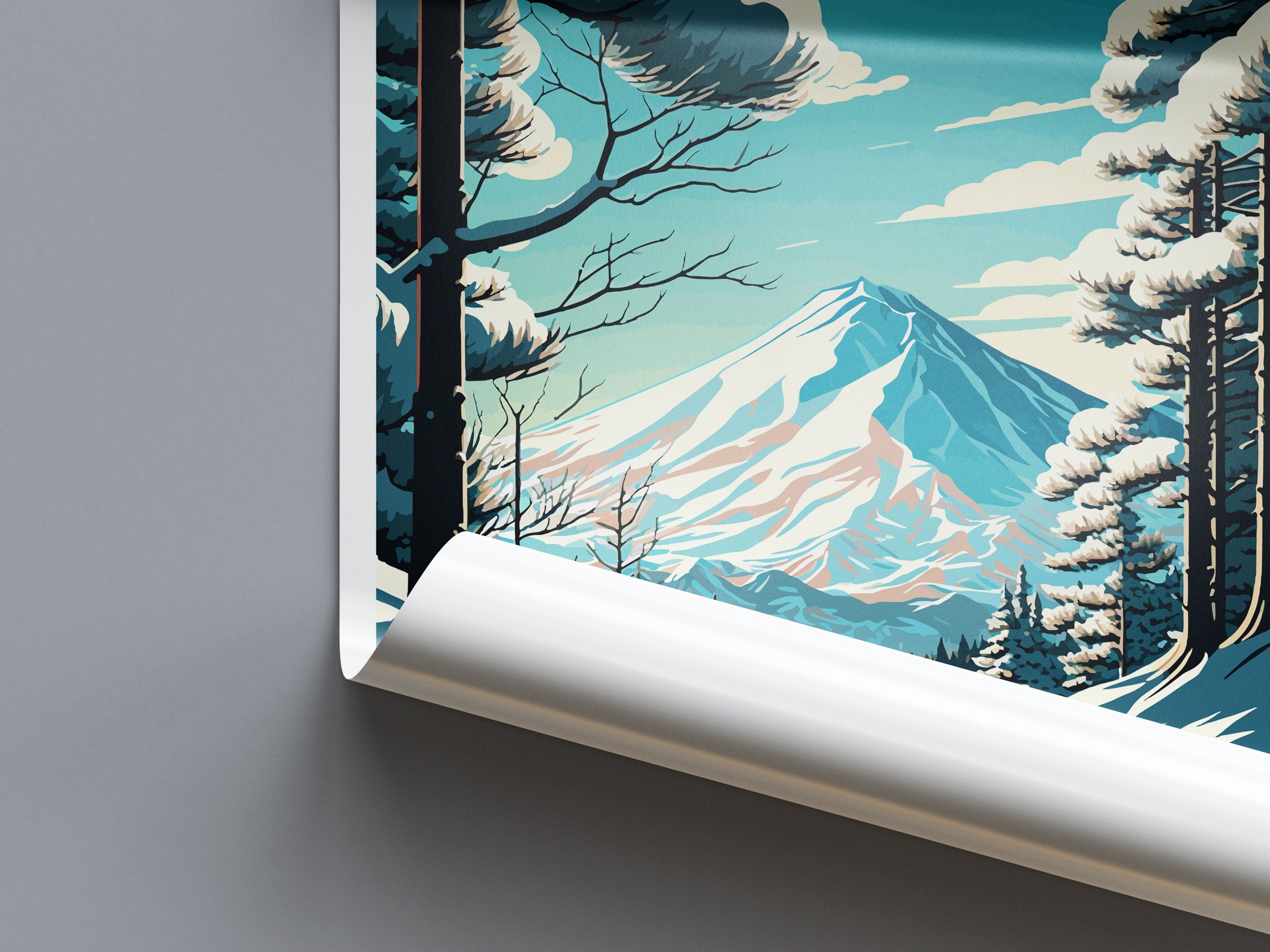 Niseko Travel Print