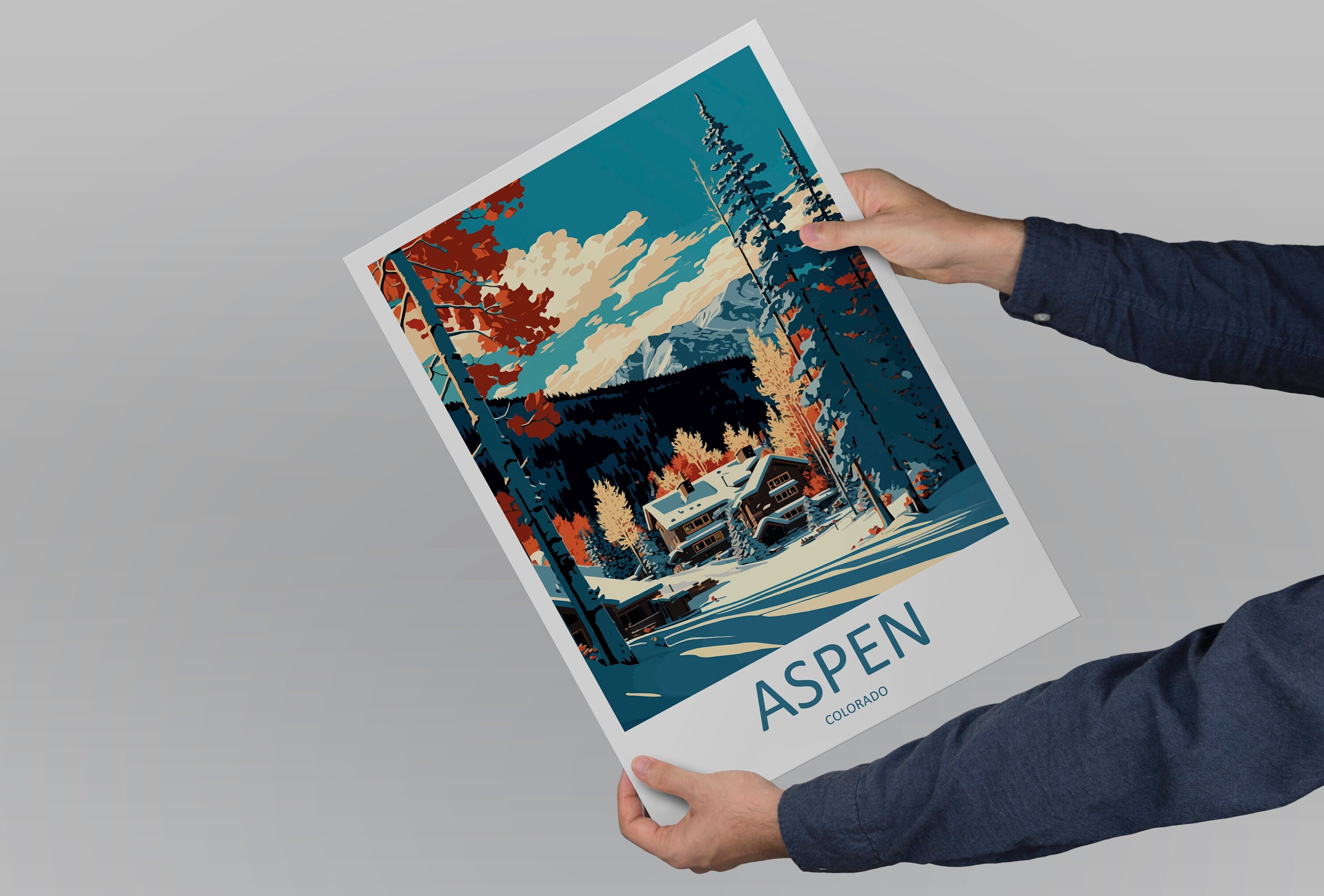 Aspen Travel Print