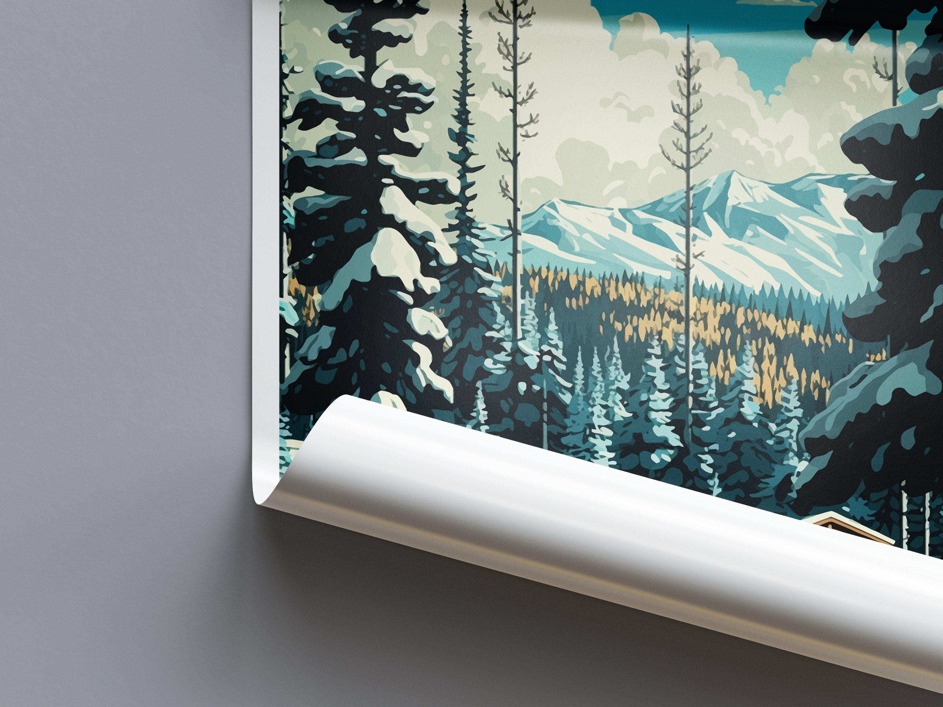 Breckenridge Travel Print