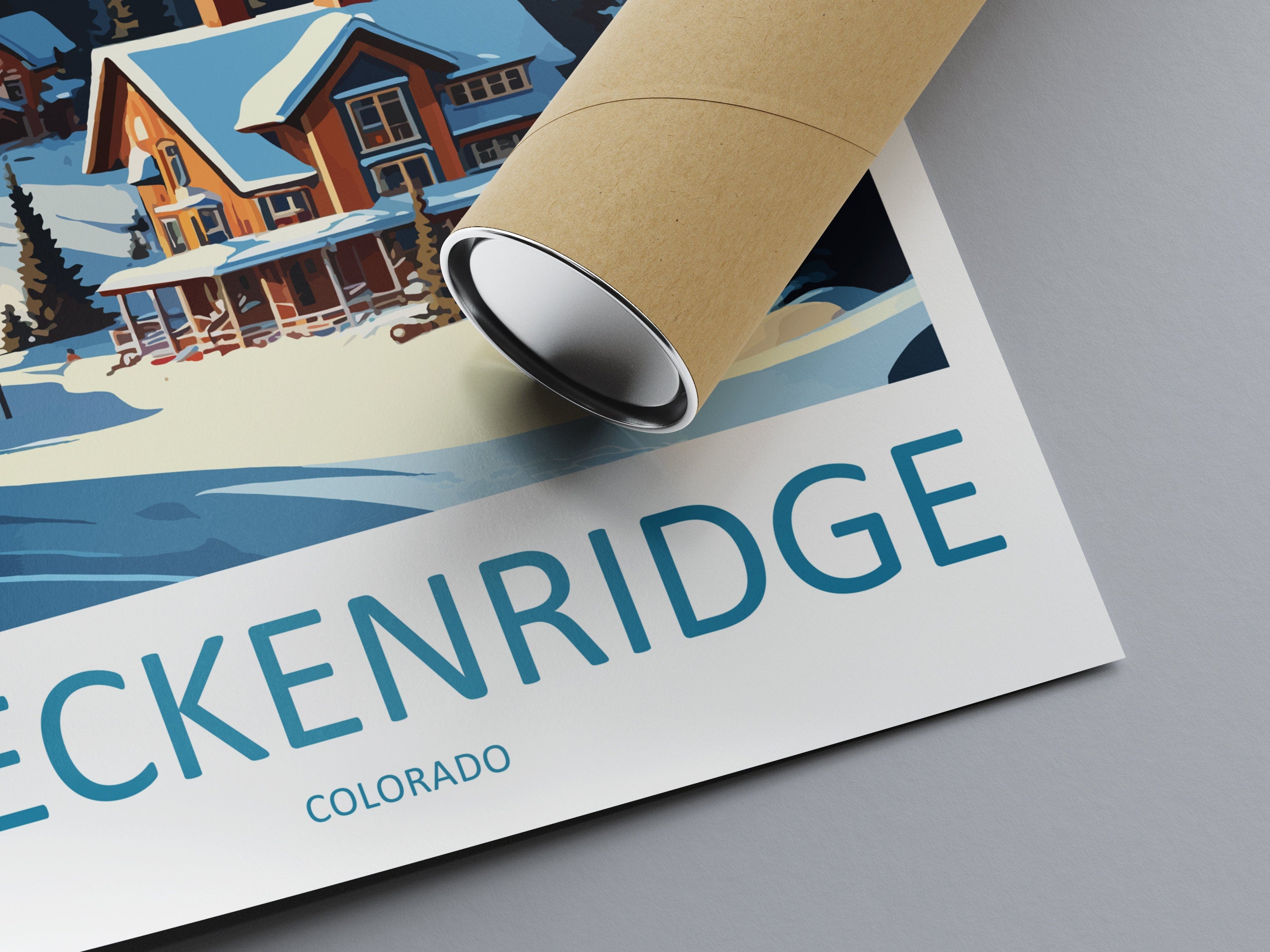 Breckenridge Travel Print